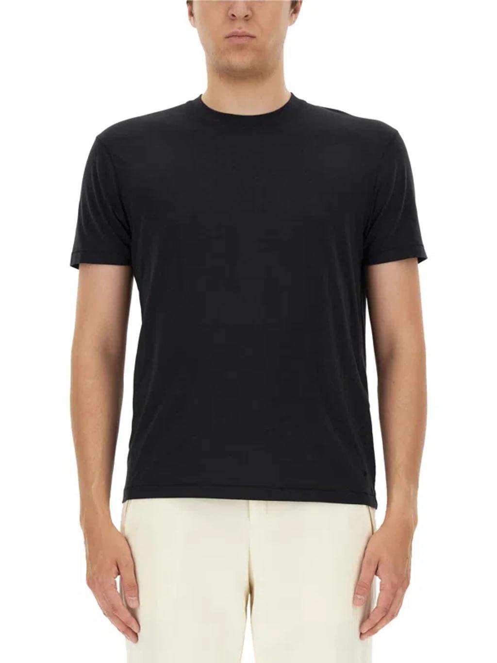 TOM FORD Regular Fit T-shirt In Black Product Image