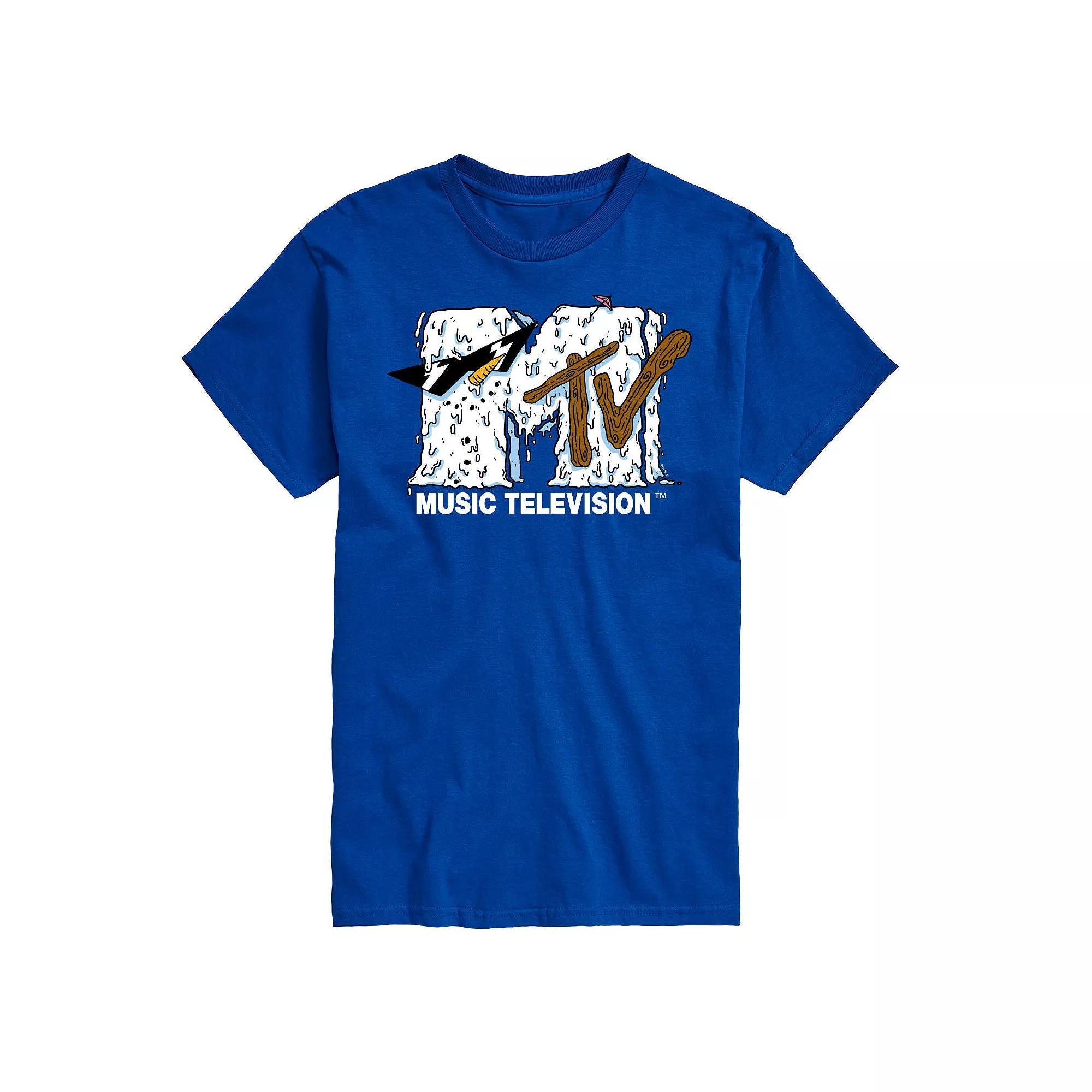 Big & Tall MTV Snowman Logo Graphic Tee, Mens Product Image