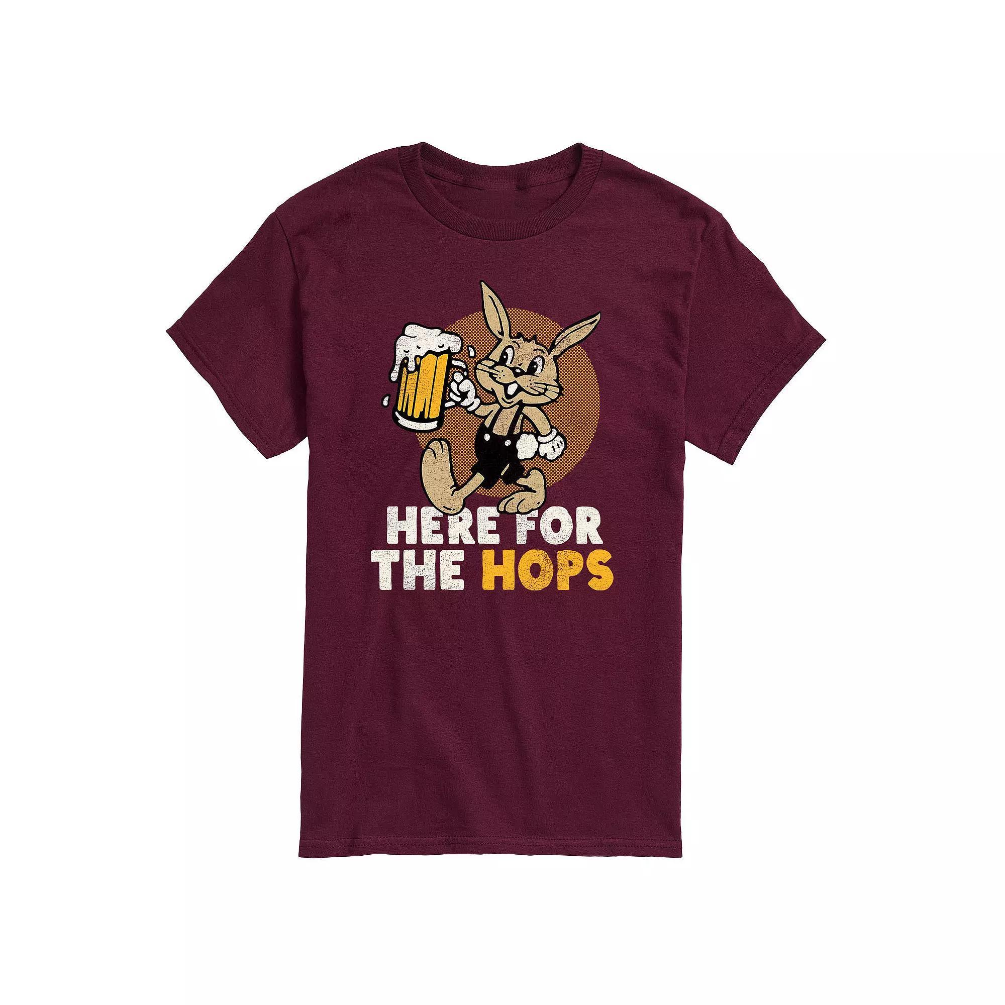Mens Here For The Hops Graphic Tee Product Image