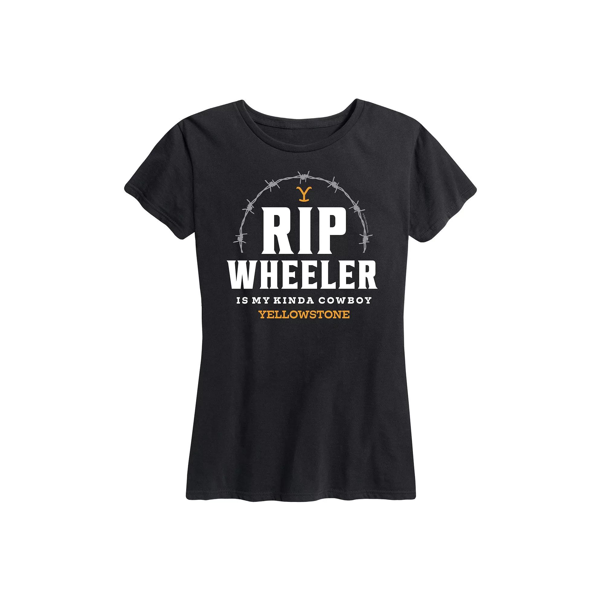 Womens Yellowstone Rip Wheeler My Cowboy Graphic Tee Product Image