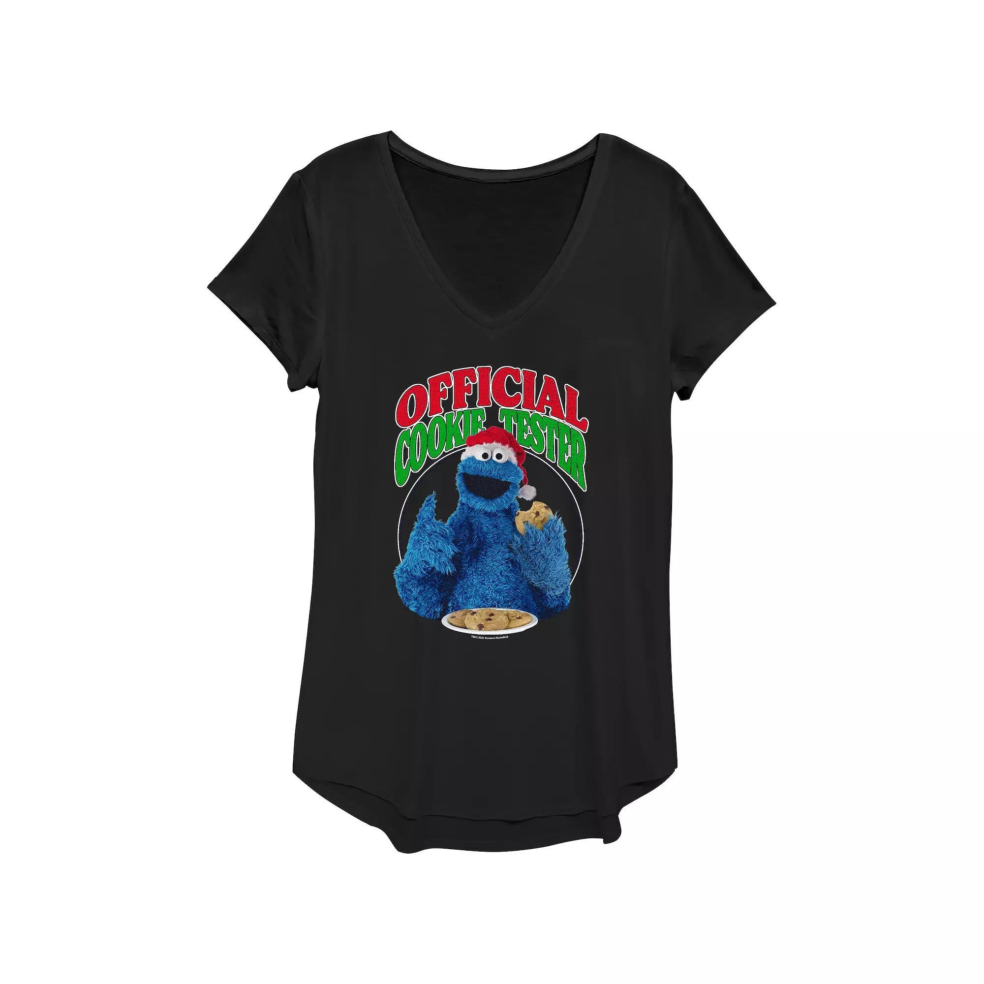 Women's Sesame Street Elmo Here For You Graphic Tee, Size: XS, Black Product Image
