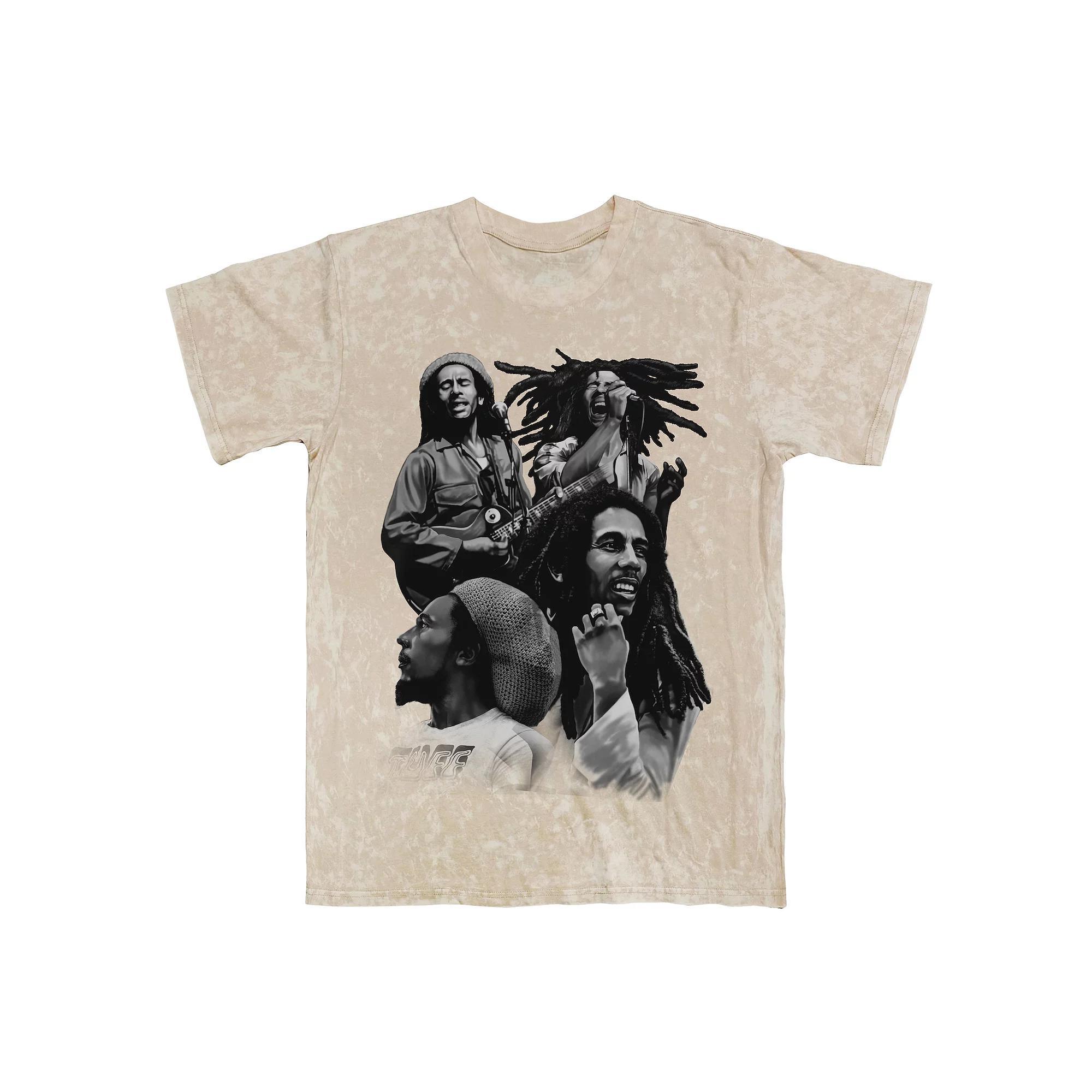 Men's Bob Marley Graphic Tee, Size: XL, Natural Mineral Blue Product Image