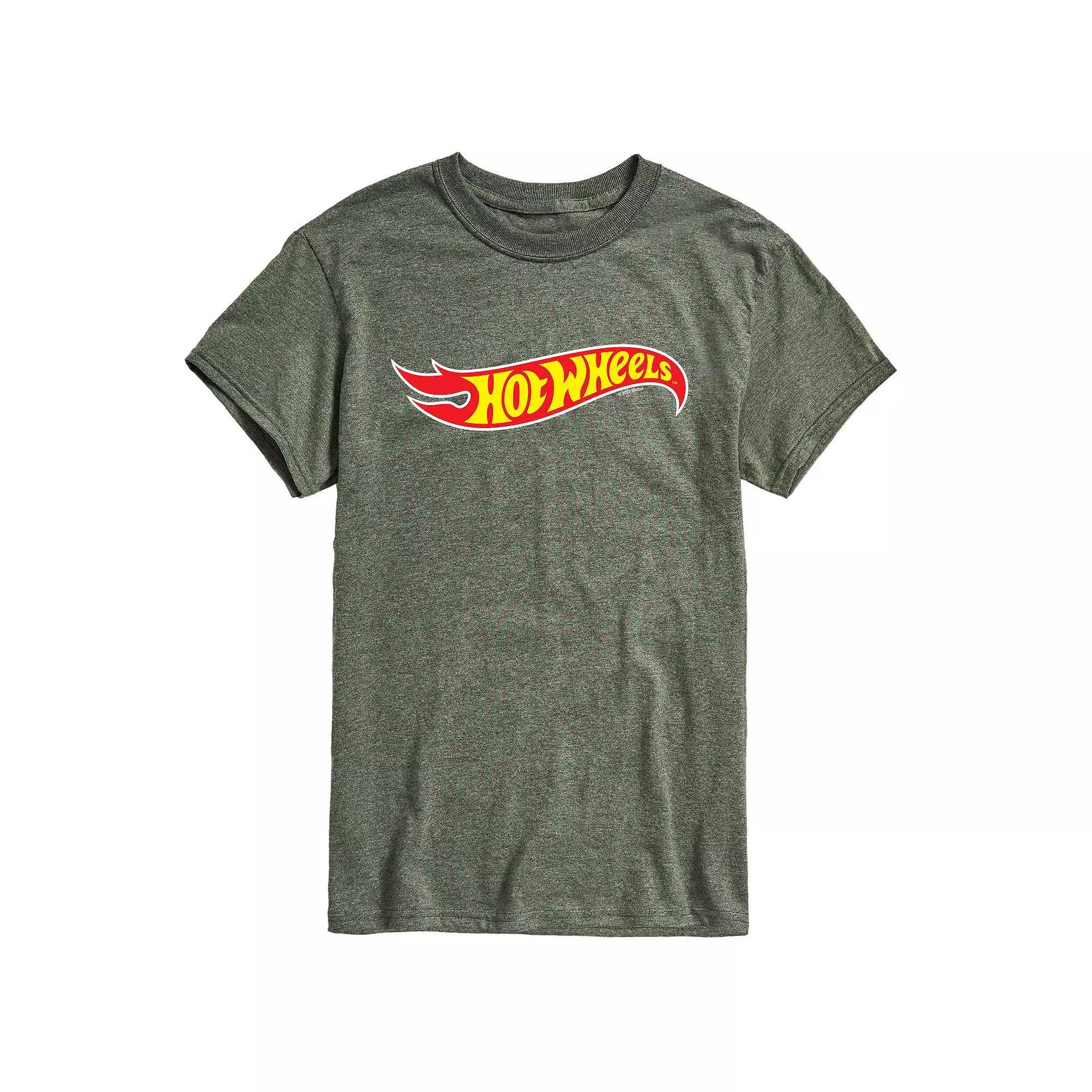 Men's Hot Wheels Logo Tee, Size: XXL, Black Product Image