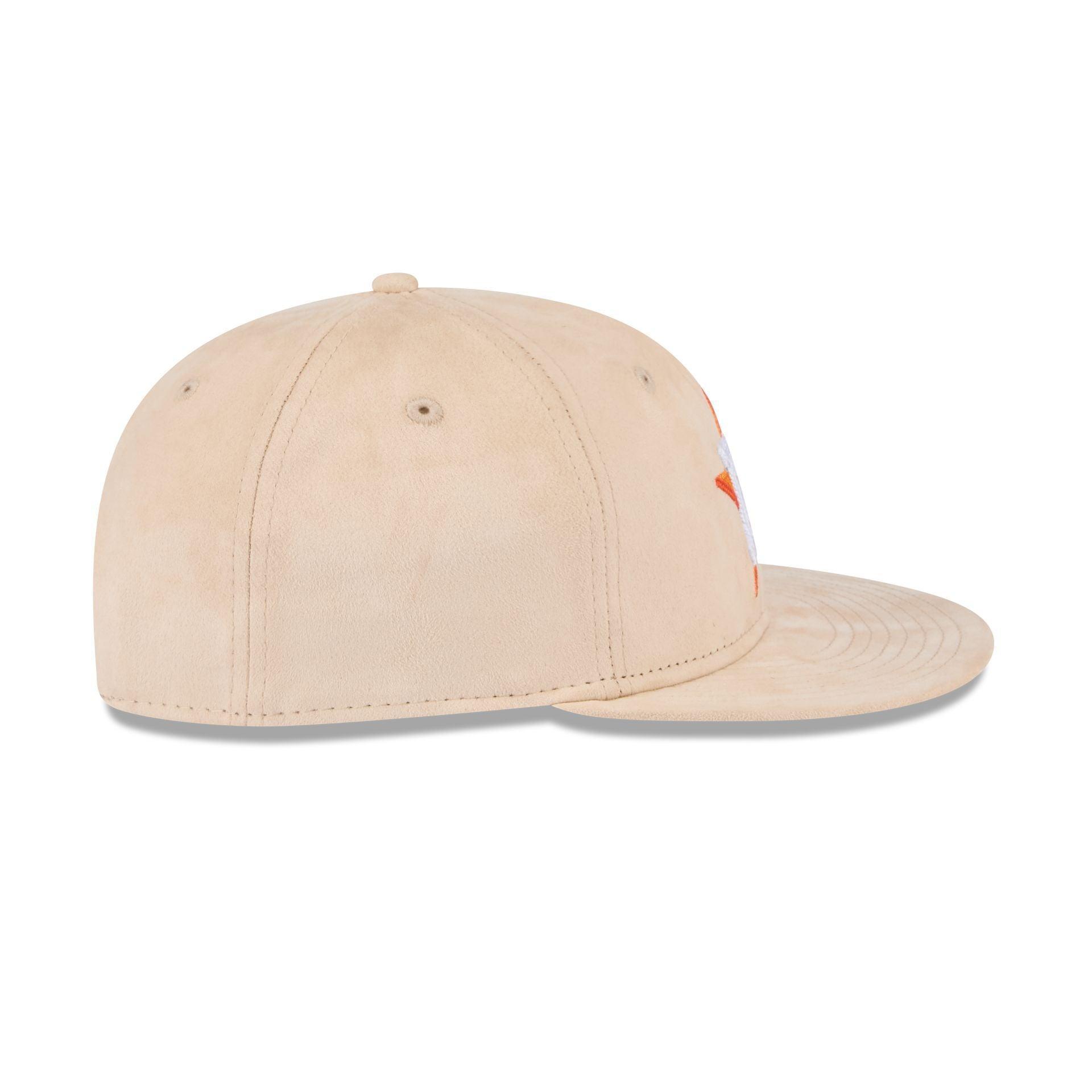 Houston Astros Stone Suede Retro Crown 9FIFTY Snapback Hat Male Product Image