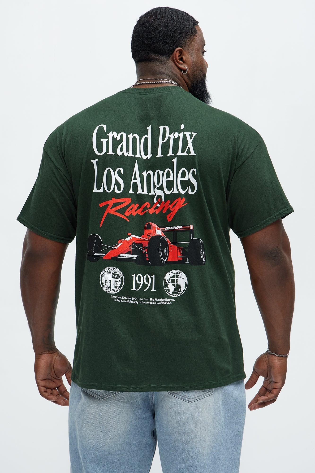 Grand Prix LA Short Sleeve Tee - Green Product Image