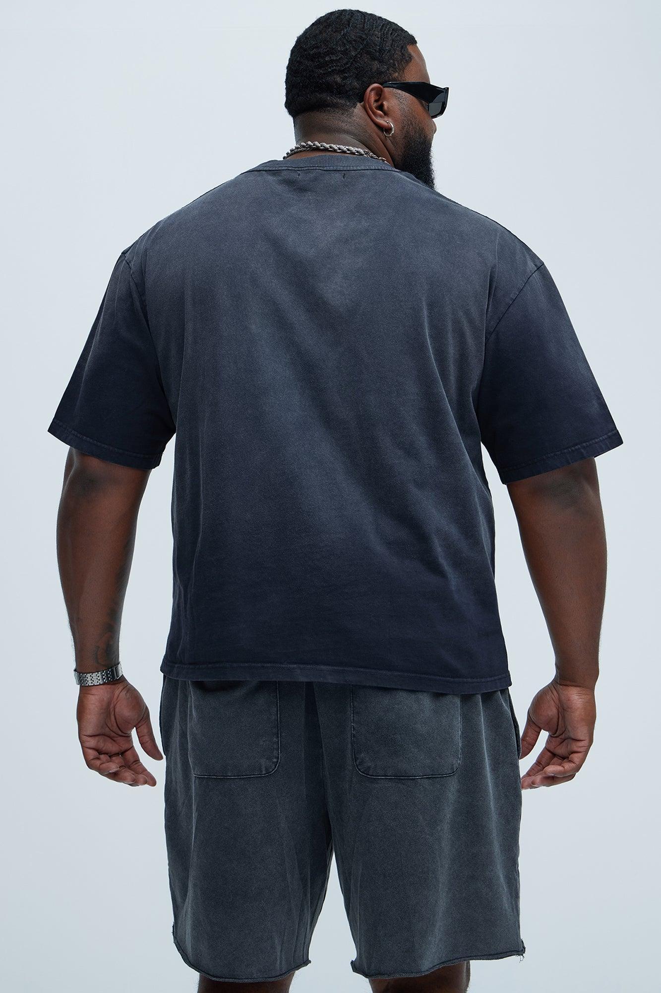 Dion Relaxed Tee - Black Wash Product Image