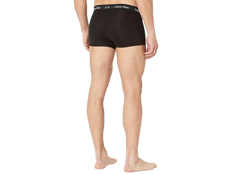 Calvin Klein Cotton Stretch Moisture Wicking Low Rise Trunks, Pack of 3 Product Image