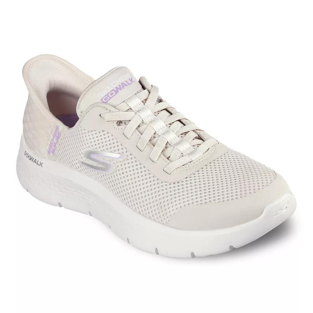 Skechers Hands Free Slip-ins® GO WALK Flex™ Grand Entry Women's Athletic Shoes, Size: 10, Off White Product Image