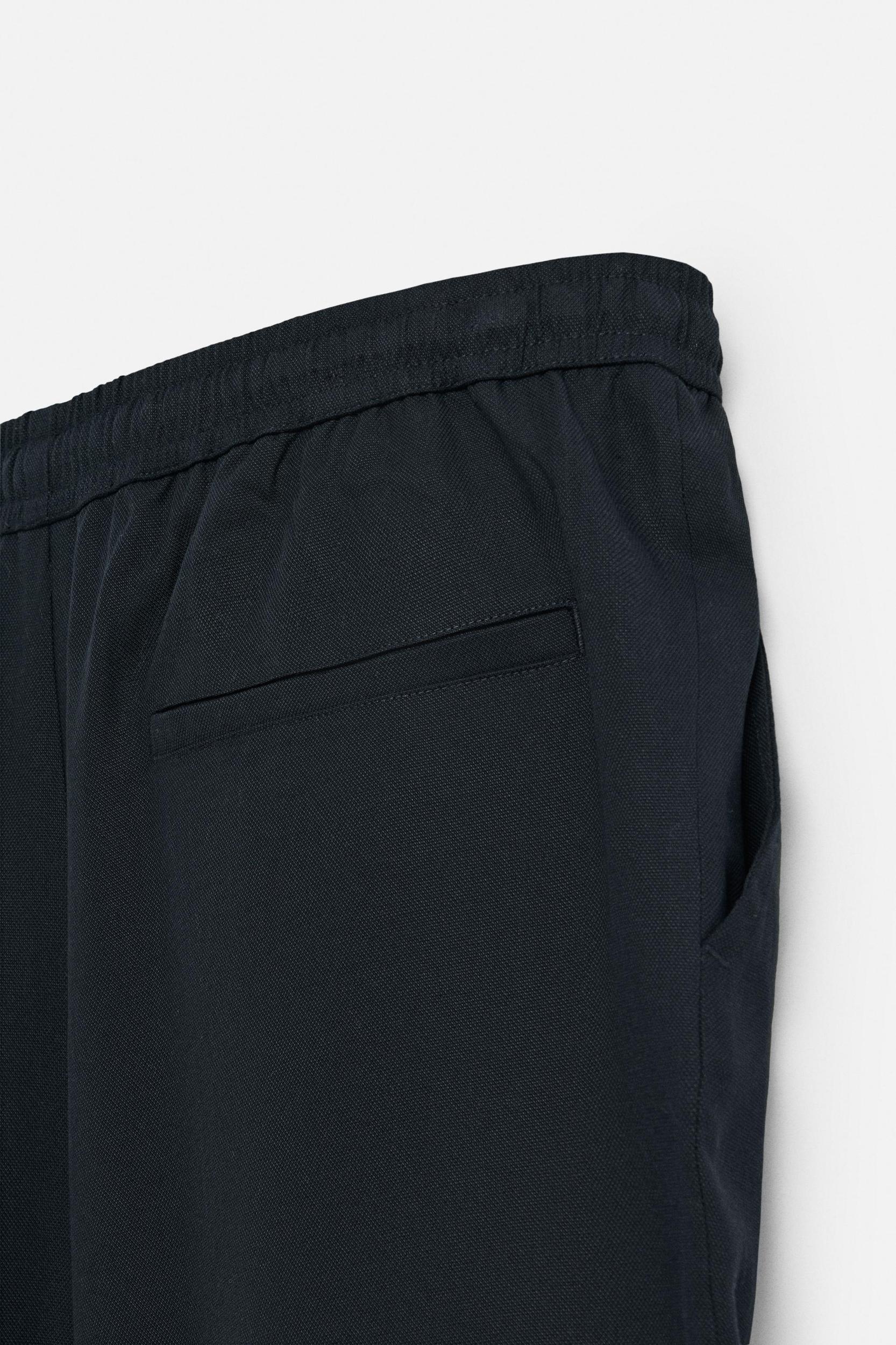 RELAXED FIT LYOCELL PANTS Product Image