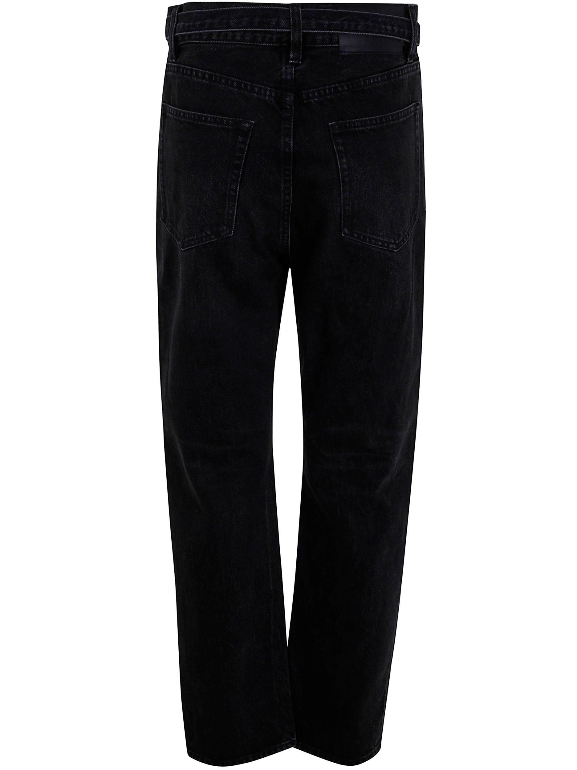 SACAI Straight Jeans In Black Product Image