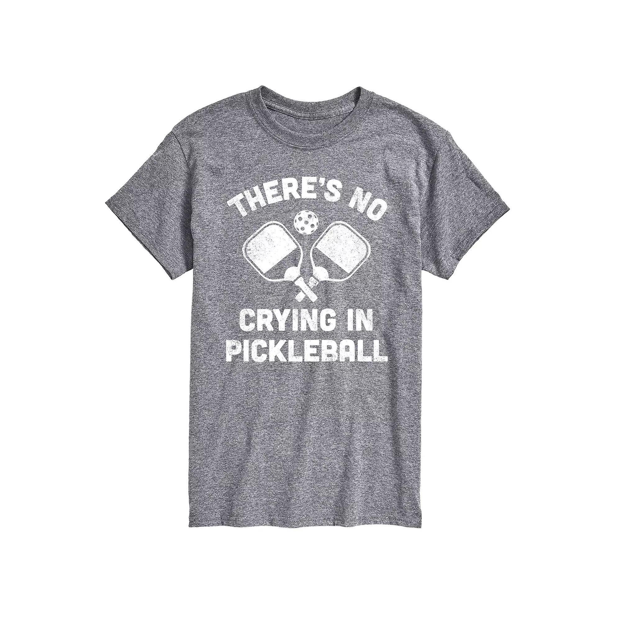 Men's No Crying Pickleball Tee, Size: XXL, Red Product Image
