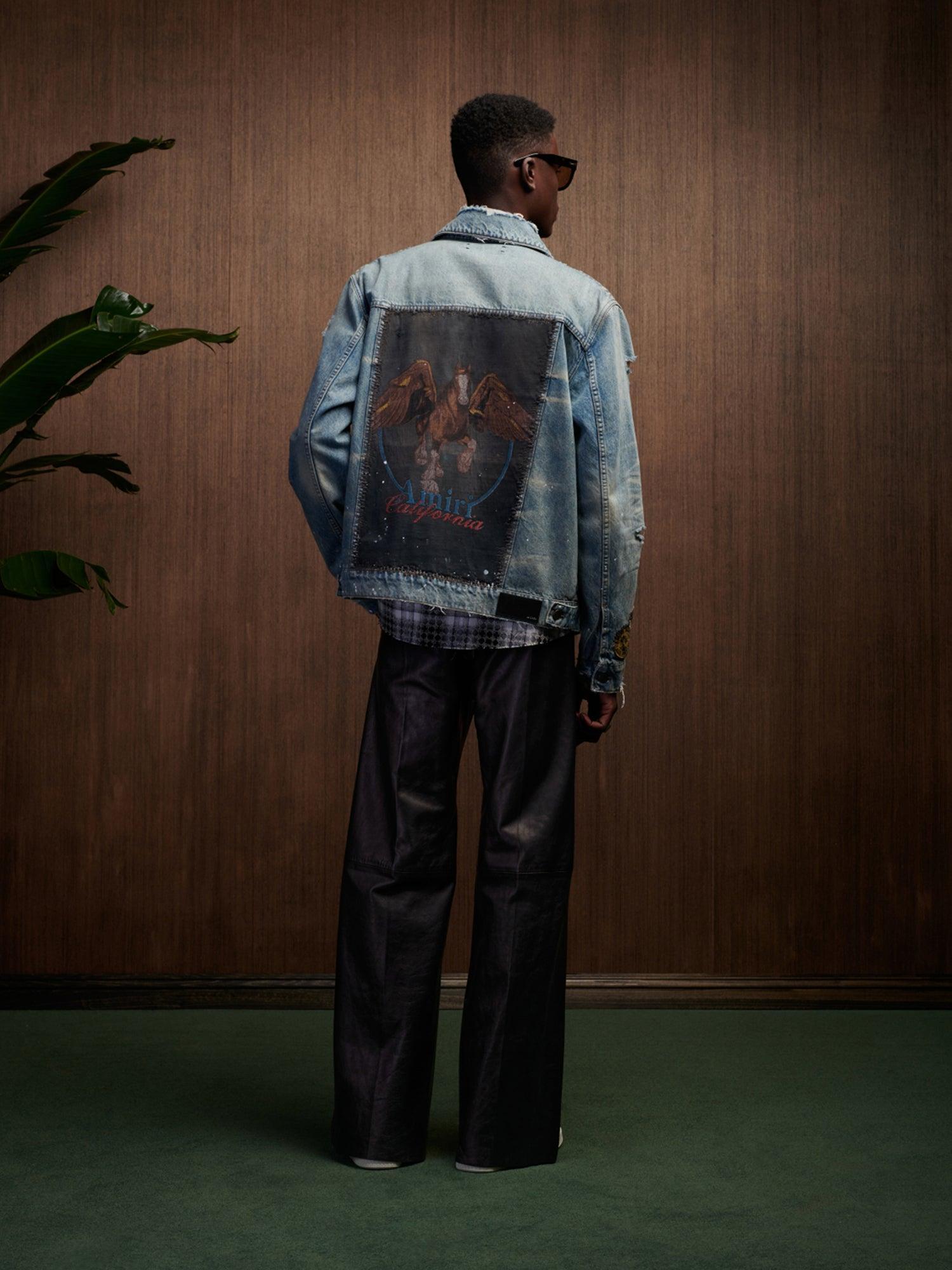 VINTAGE PEGASUS TRUCKER JACKET - Antique Indigo Male Product Image
