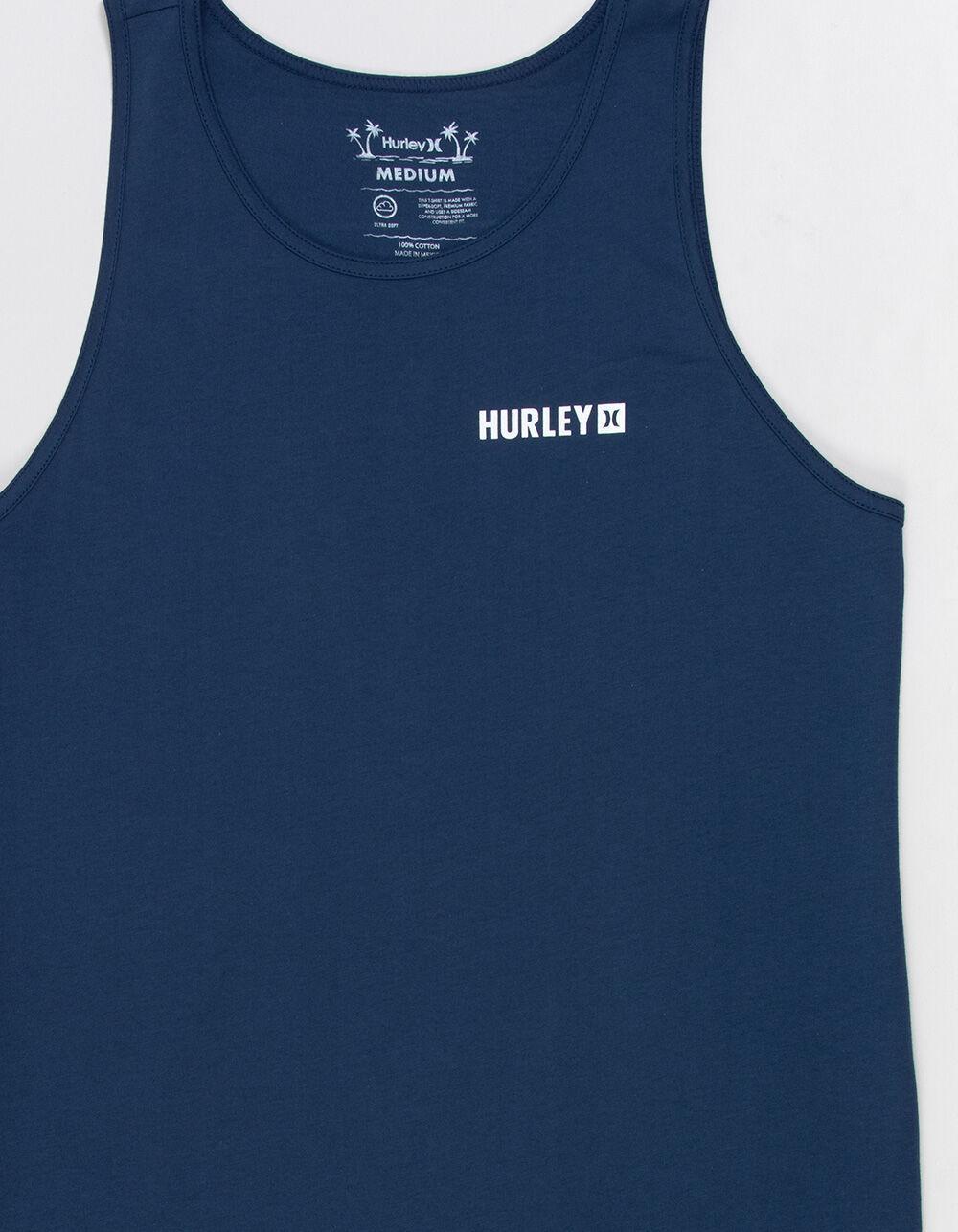 HURLEY Four Corners Mens Tank Top - BLUE Product Image