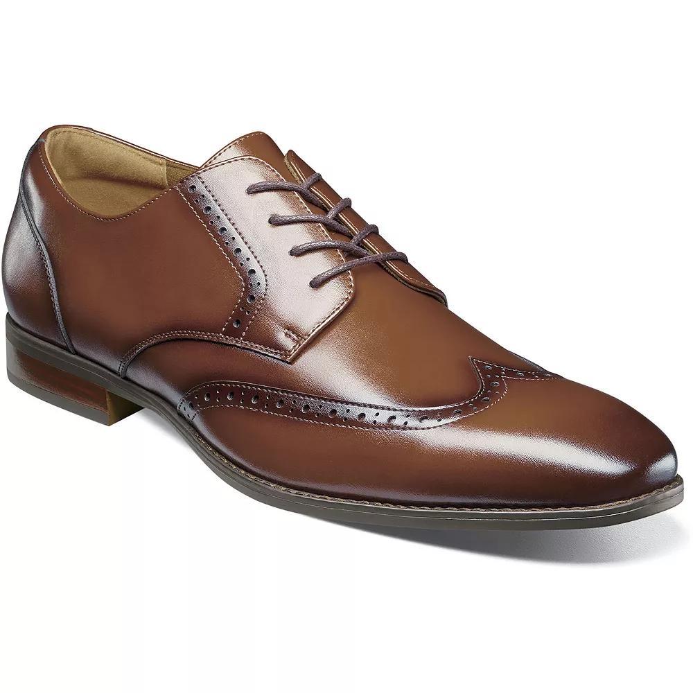 Stacy Adams Nichols Mens Wingtip Oxford Shoes Red Product Image