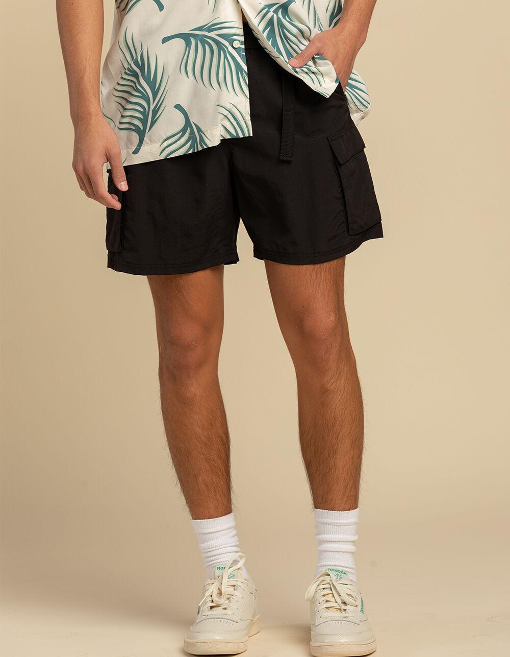 RSQ Mens Nylon Utility Shorts - BLUE Product Image