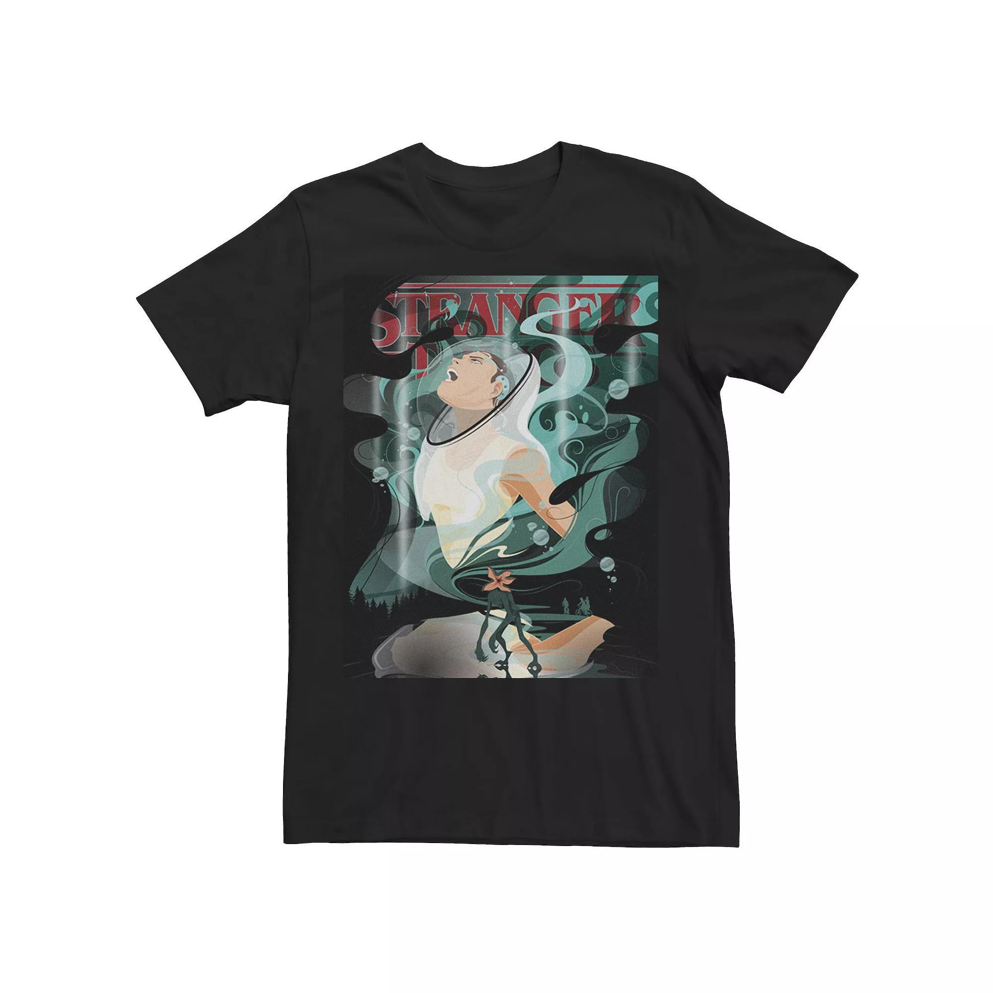 Mens Stranger Things Day Eleven Upside Down Mashup Tee Product Image