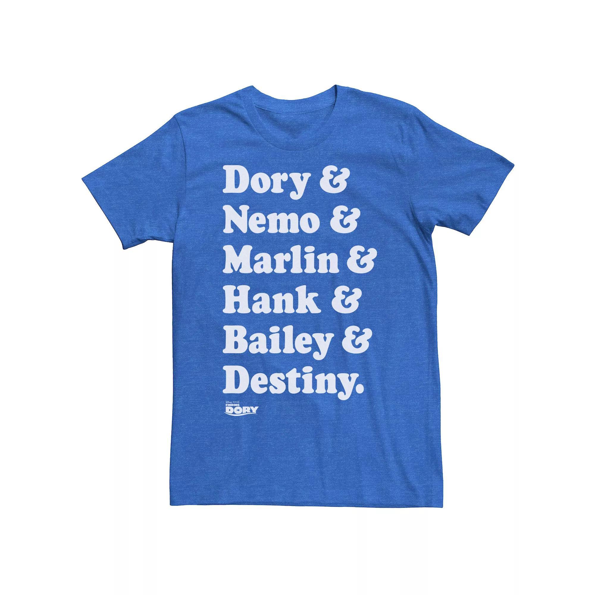 Disney / Pixars Finding Dory Mens Roll Call Tee Product Image
