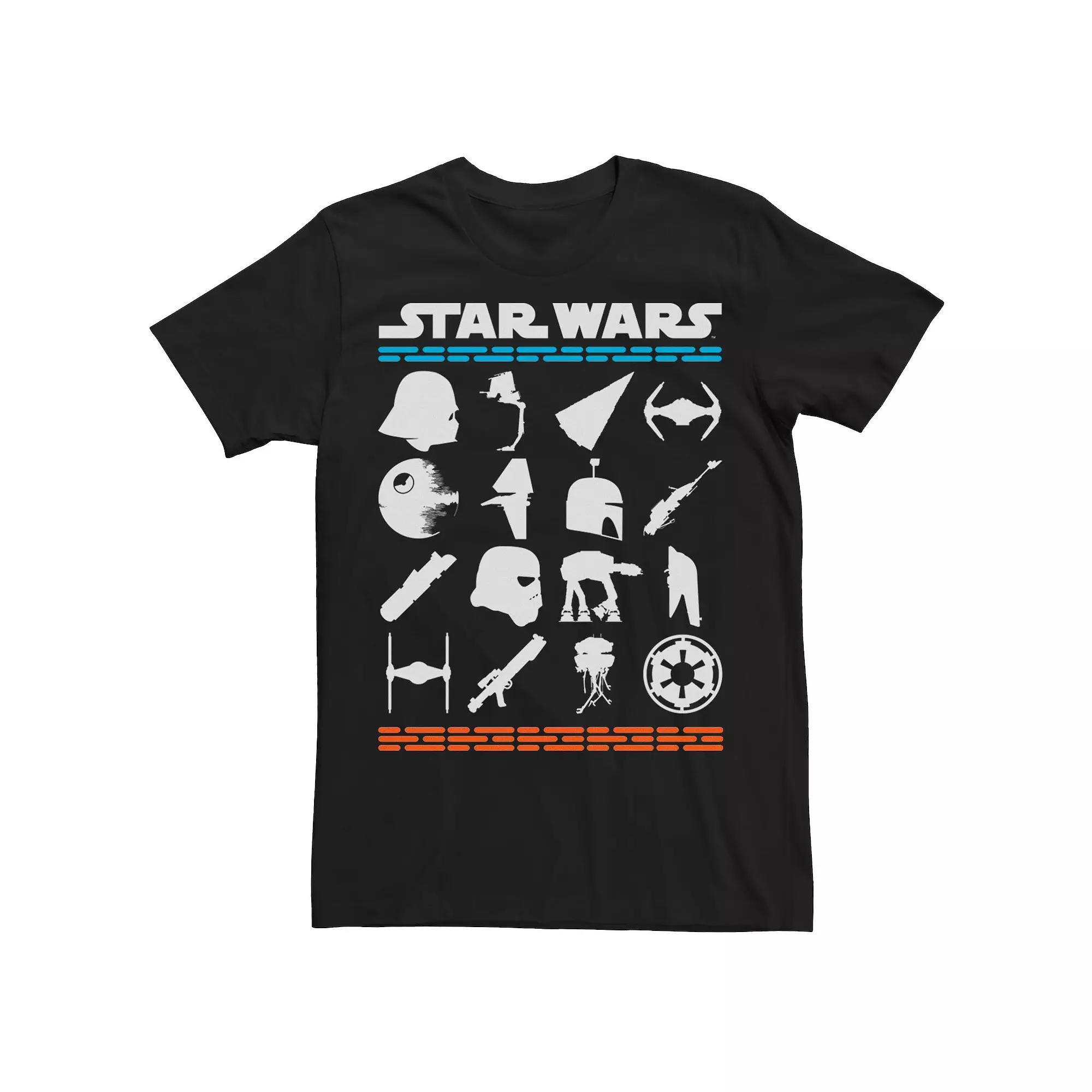 Men's Star Wars Empire Tee, Size: XXL, Black Product Image