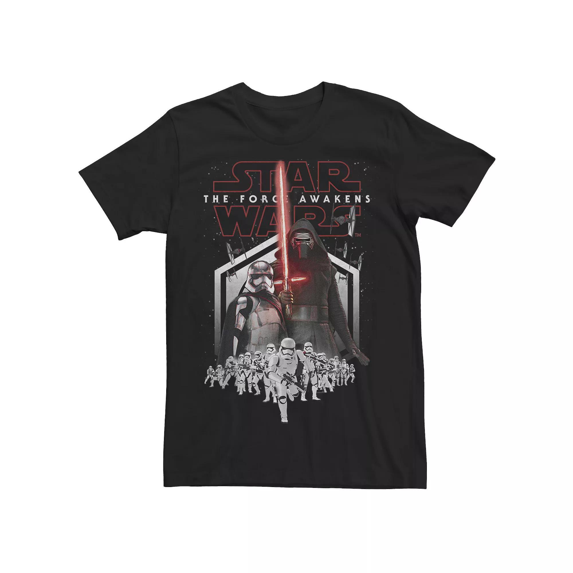 Mens Star Wars The Force Awakens Villains Tee Product Image
