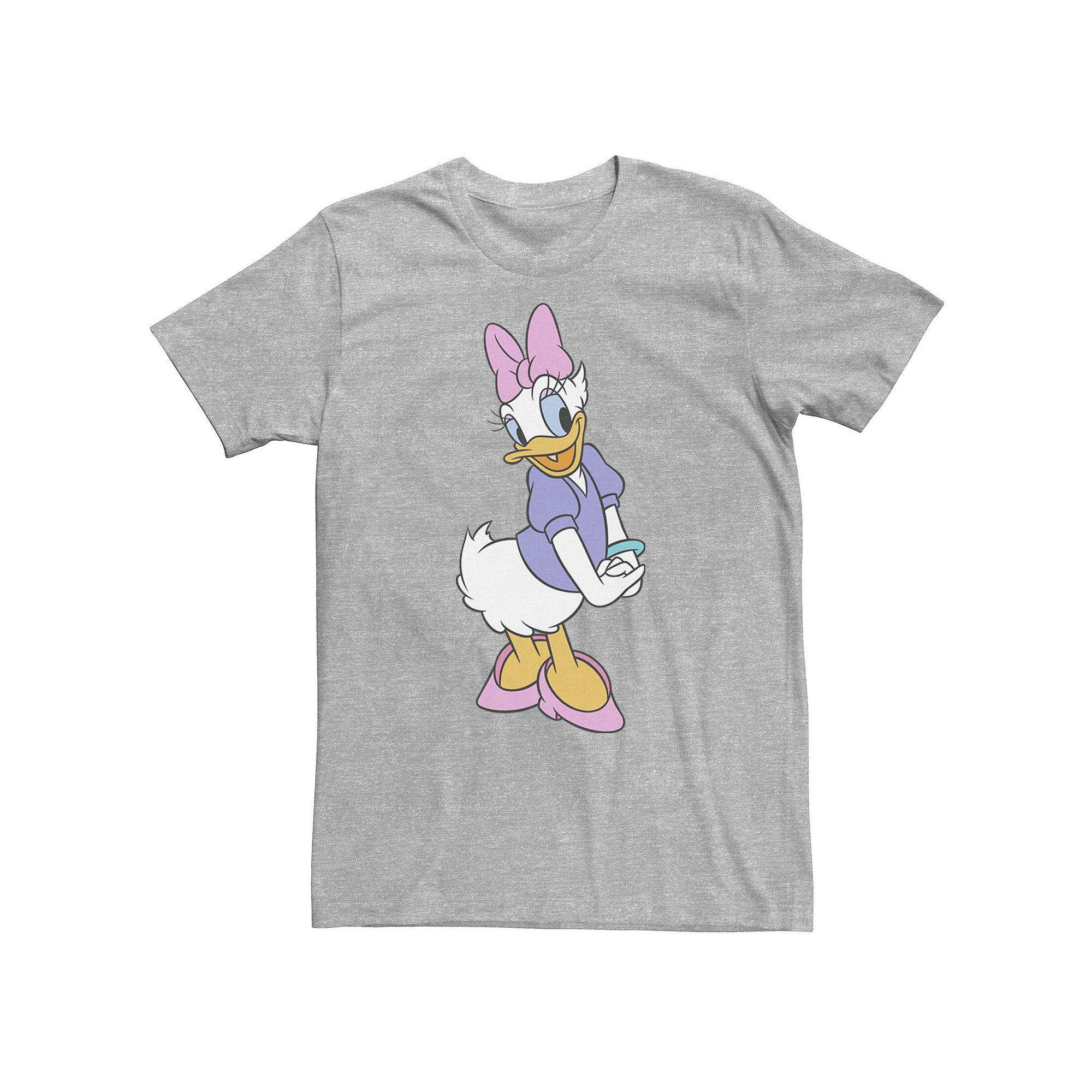 Big & Tall Disney Daisy Duck Traditional Pose Tee, Men's, Size: 4XL Tall, Athletic Grey Product Image