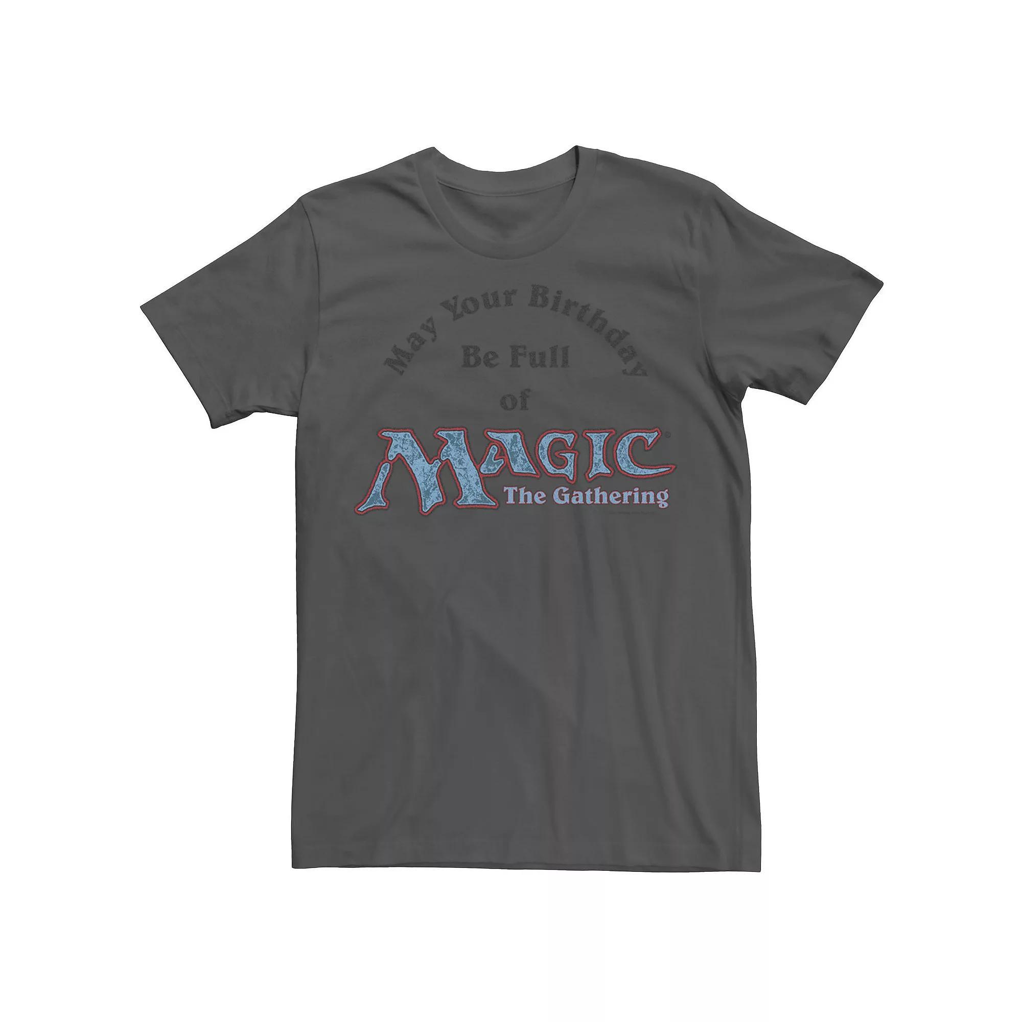 Big & Tall Grilling Shirt Circle Text Logo Tee, Mens Product Image