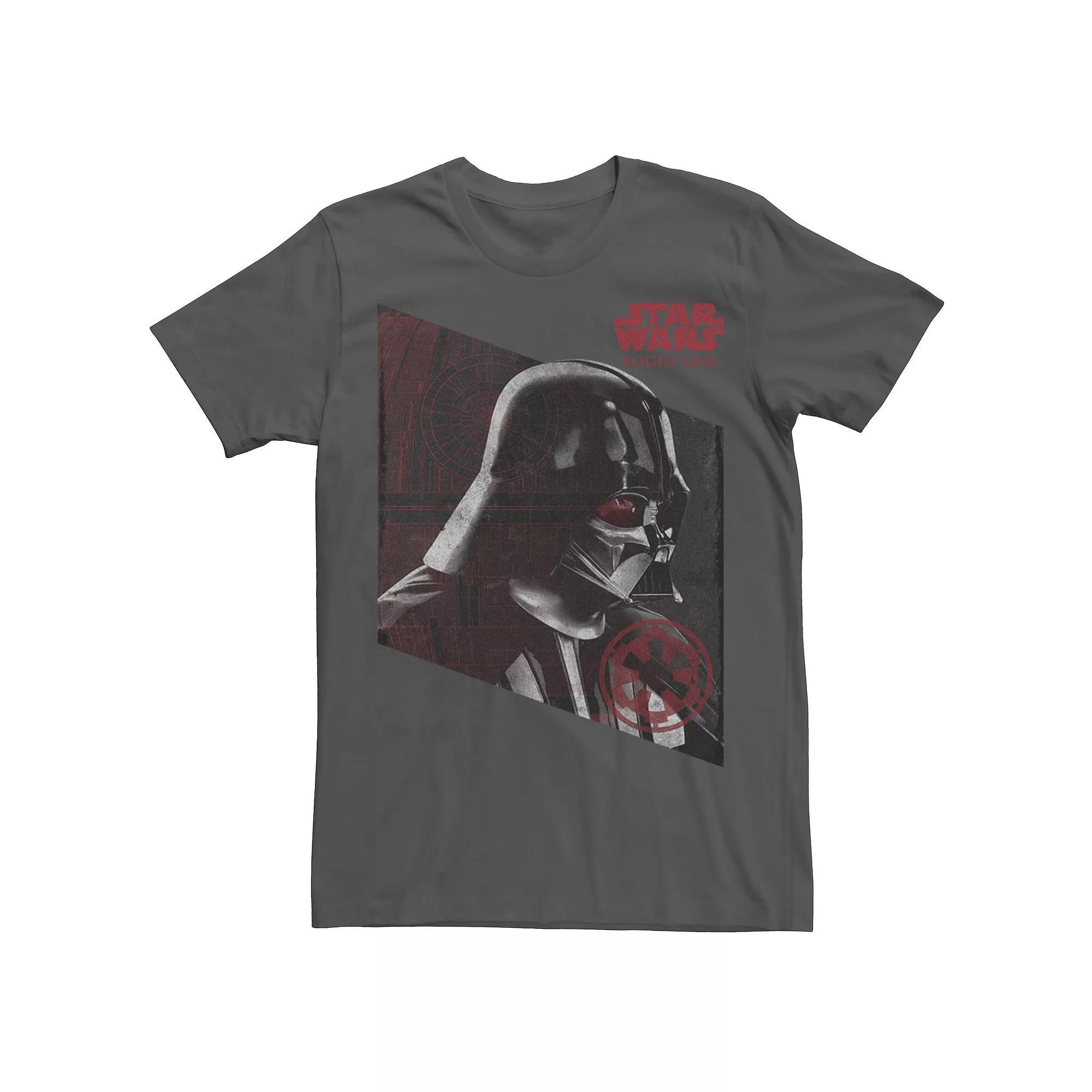 Men's Star Wars Rogue One Darth Vader Dark Banner Tee, Size: Medium, Grey Product Image