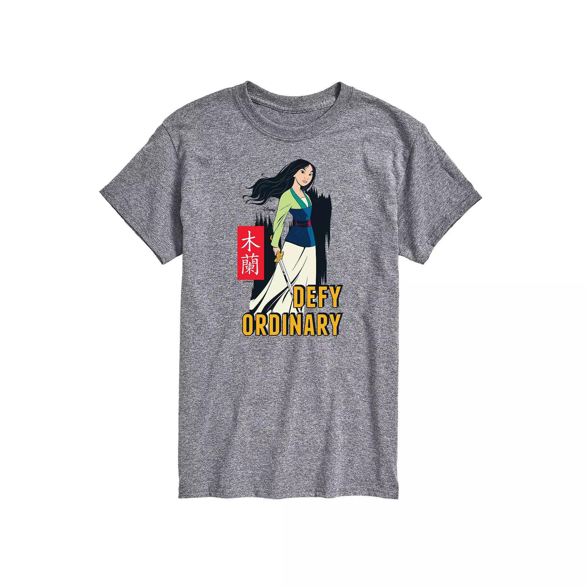 Disneys Mulan Mens Defy Ordinary Tee Product Image