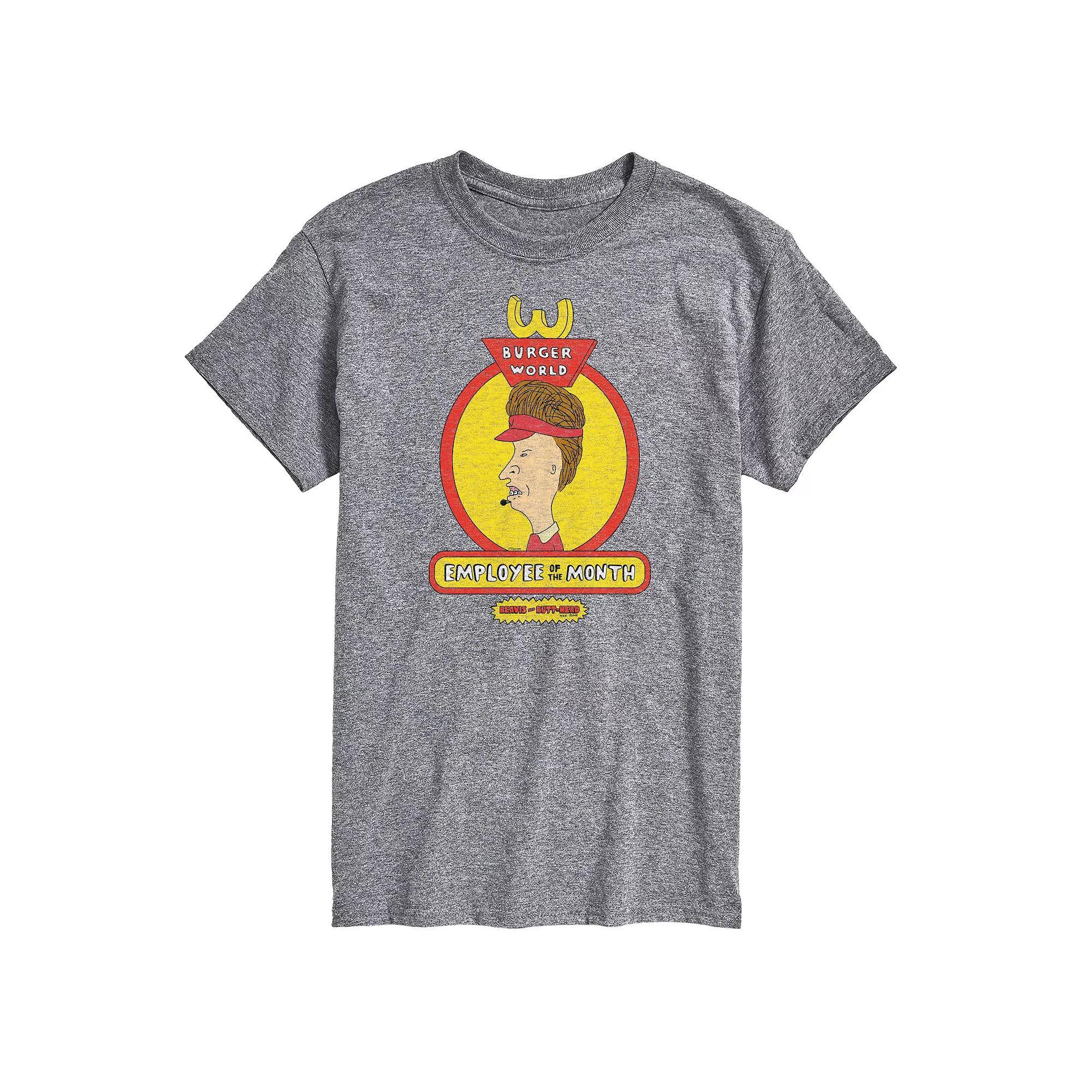Mens Beavis And Butthead Employee Of The Month Tee Product Image
