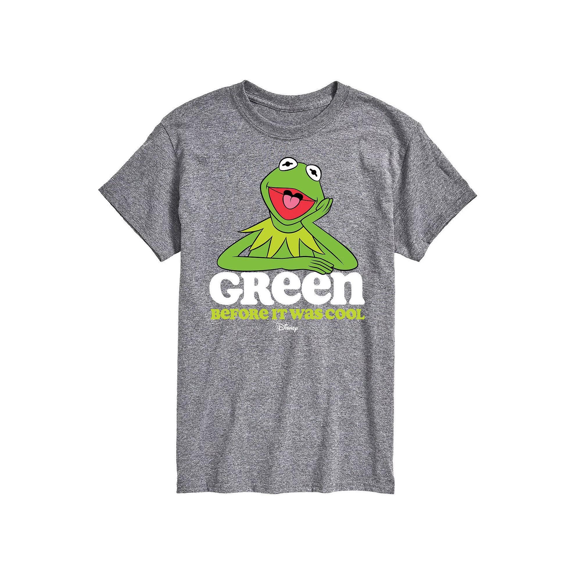 Disneys Mens The Muppets Green Cool Tee Blue Product Image