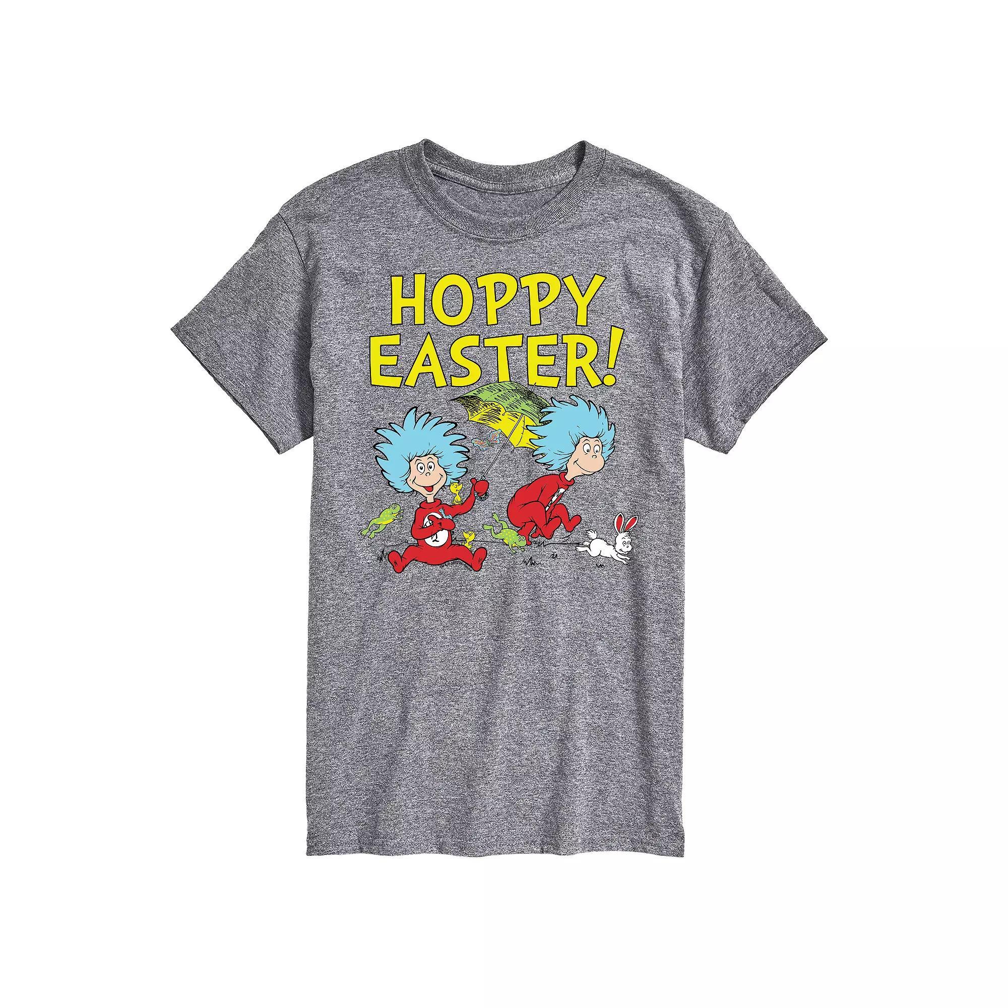 Big & Tall Dr Seuss Hoppy Easter Tee, Mens Product Image