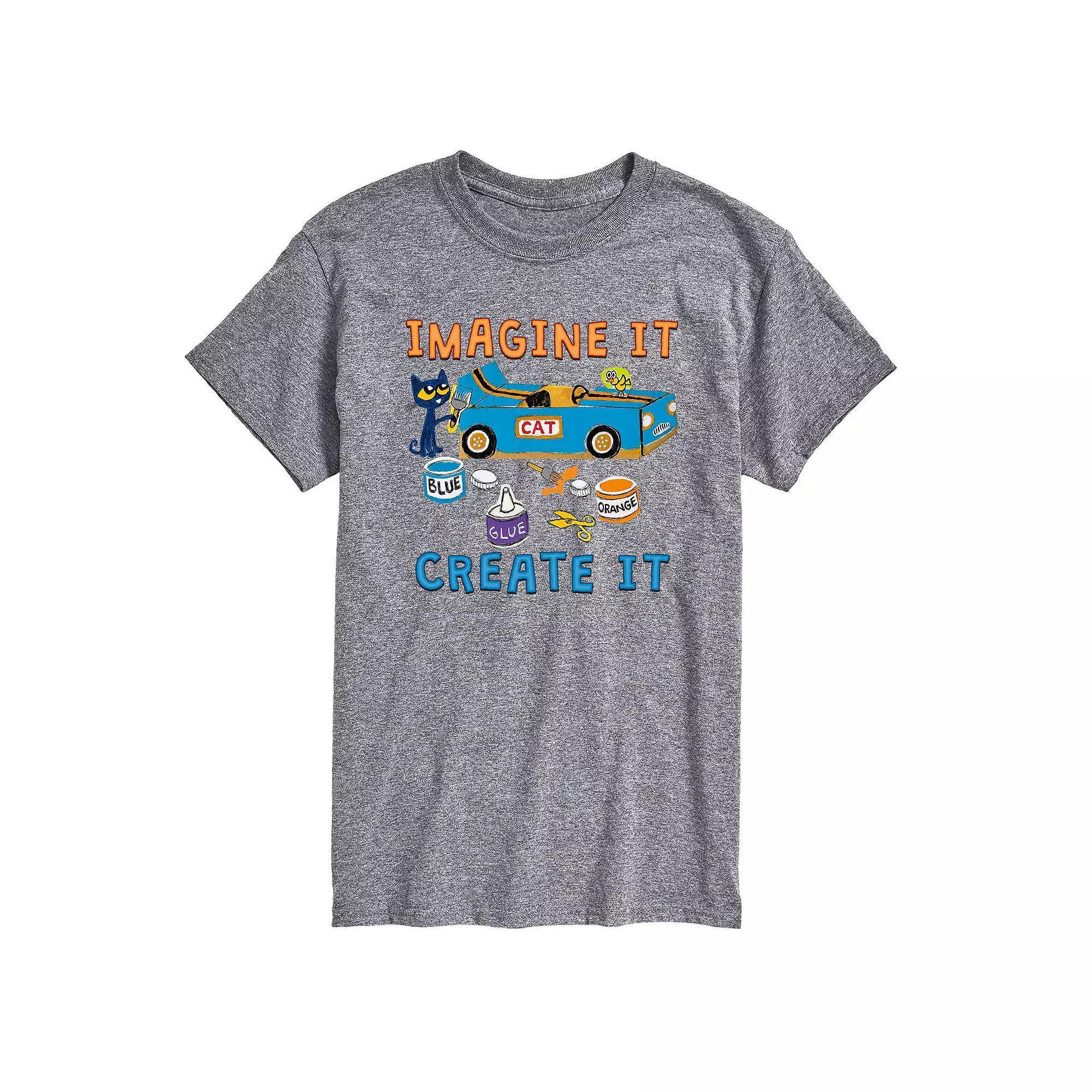 Mens Pete The Cat Race Car Tee Product Image