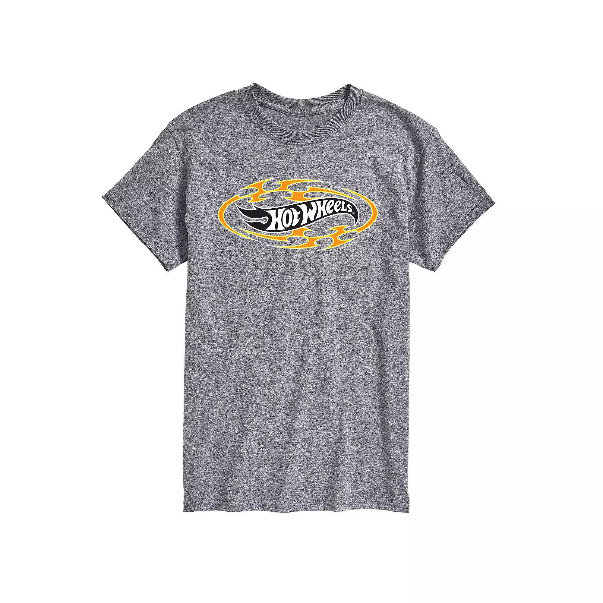 Mens Hot Wheels Flame Logo Tee Product Image