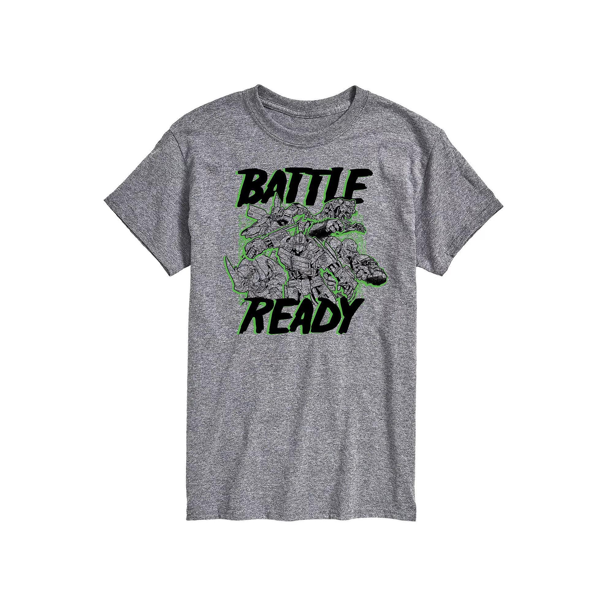 Big & Tall Transformers Battle Ready Graphic Tee, Mens Product Image