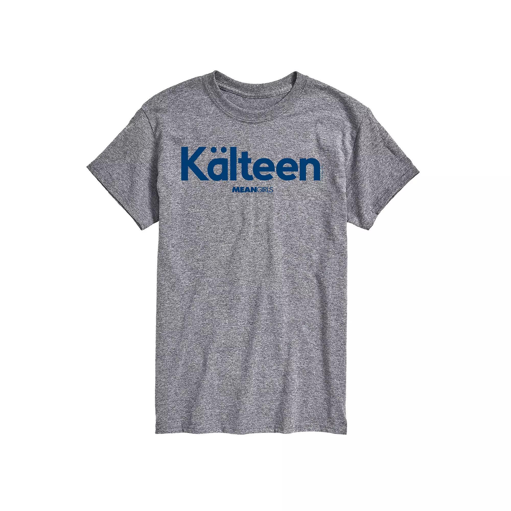 Mens Mean Girls Kalteen Butter a Carb Graphic Tee Grey Gray Product Image