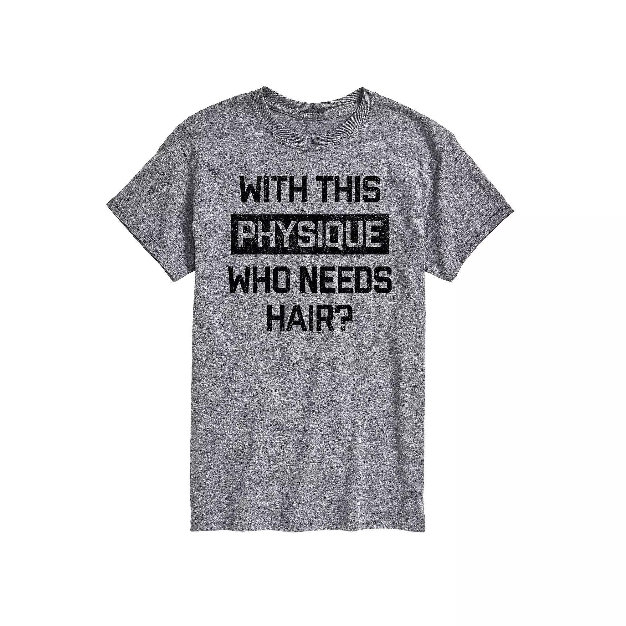 Big & Tall Knot Again Lights Graphic Tee, Mens Grey Gray Product Image