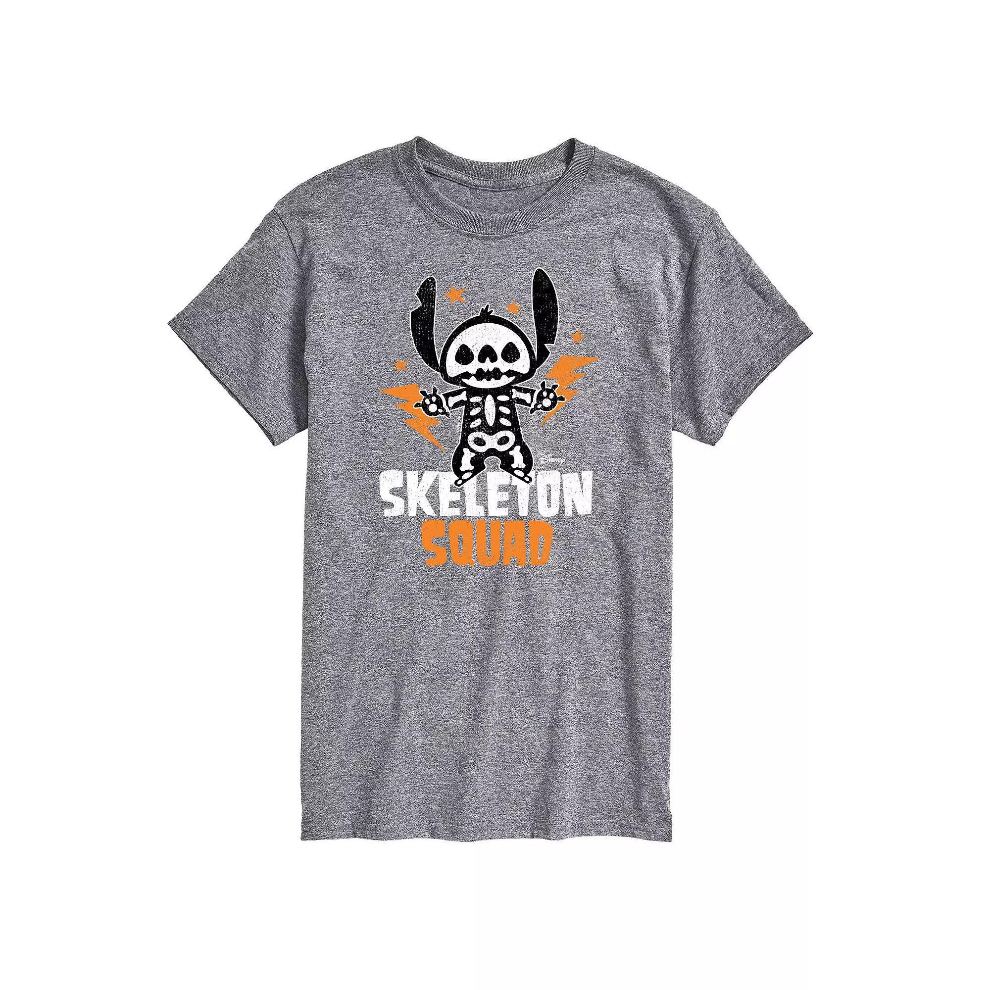 Disneys Lilo & Stitch Mens Skeleton Squad Tee Product Image