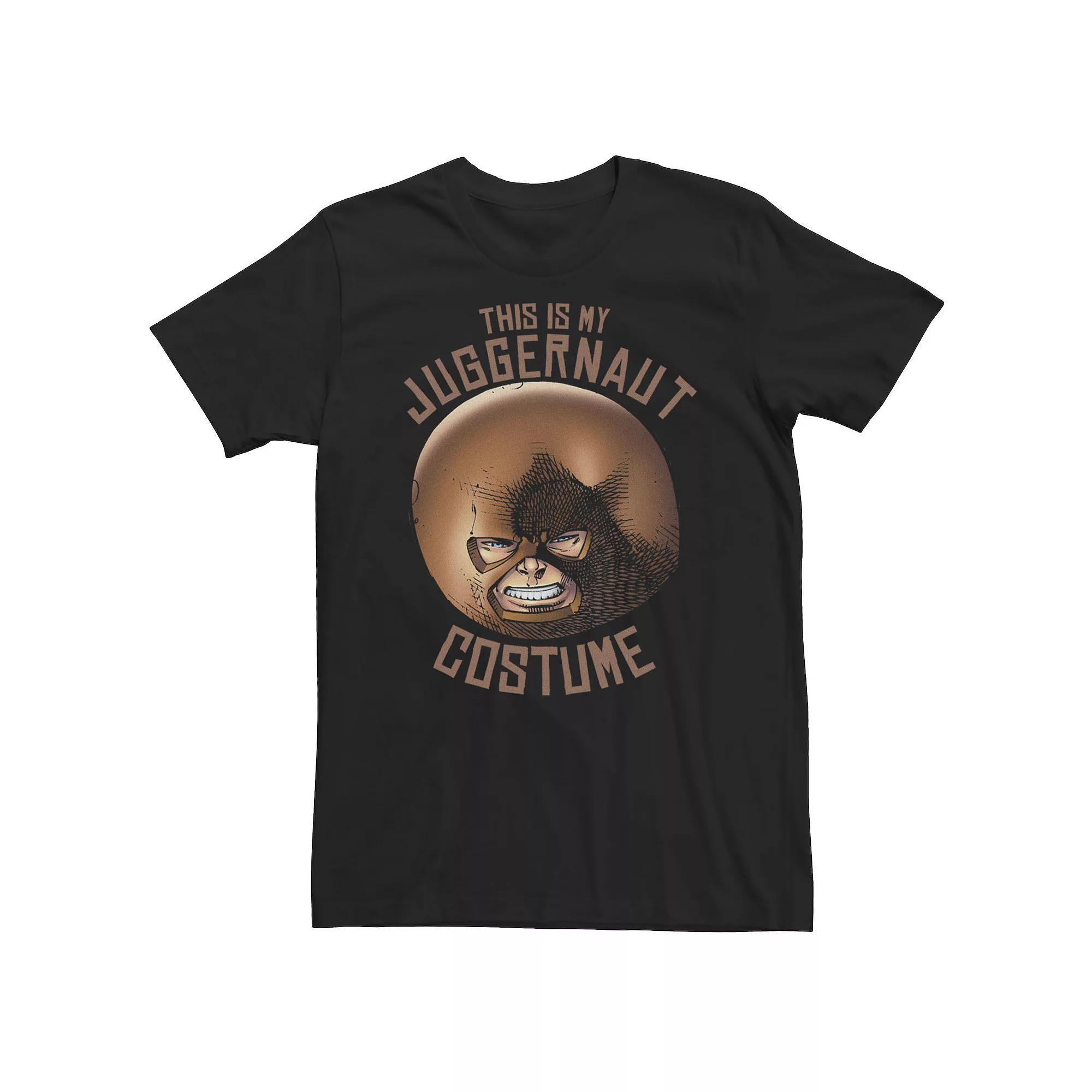 Big & Tall Marvel Juggernaut This Is My Costume Tee, Men's, Size: 4XL, Black Product Image