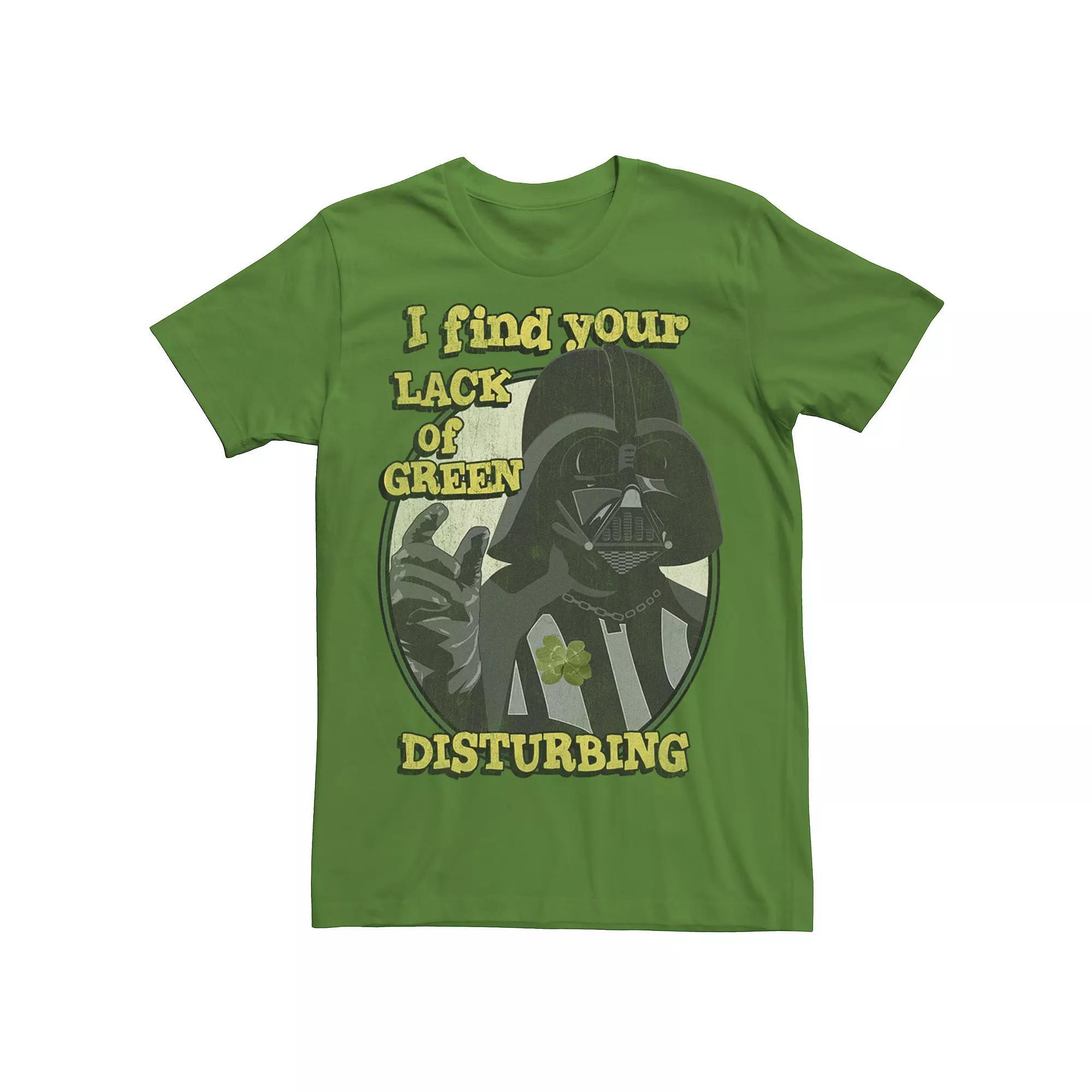 Men's Star Wars Vader Pinch Graphic Tee, Size: XXL, Kelly Product Image