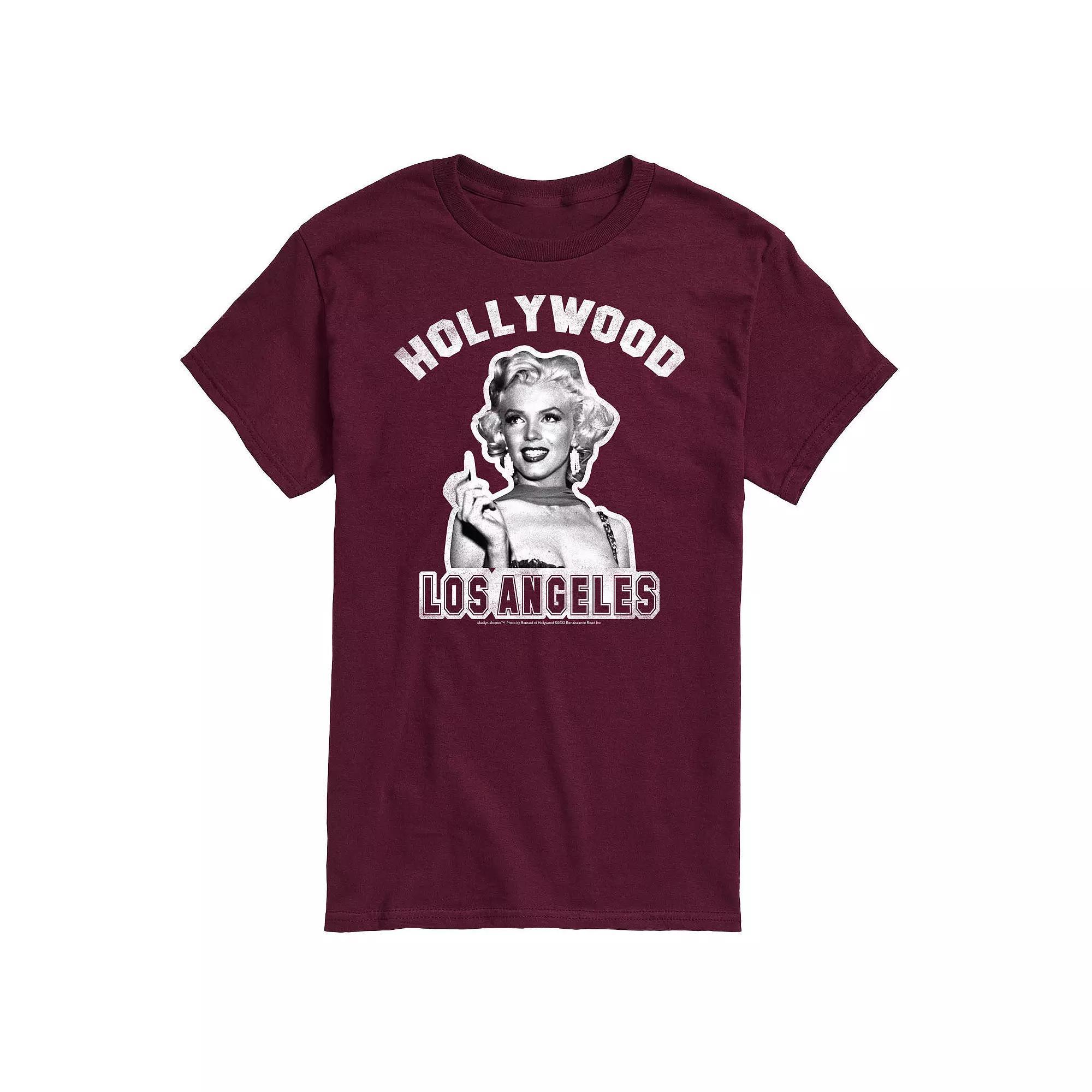 Mens Marilyn Monroe Hollywood Tee Product Image