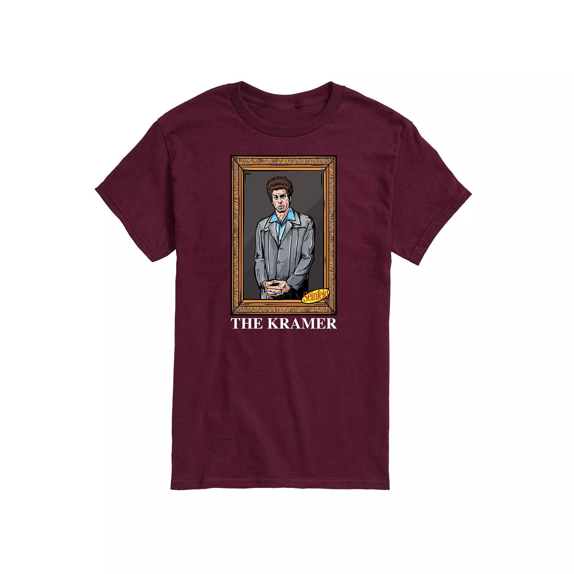 Mens Seinfeld The Kramer Tee Blue Product Image