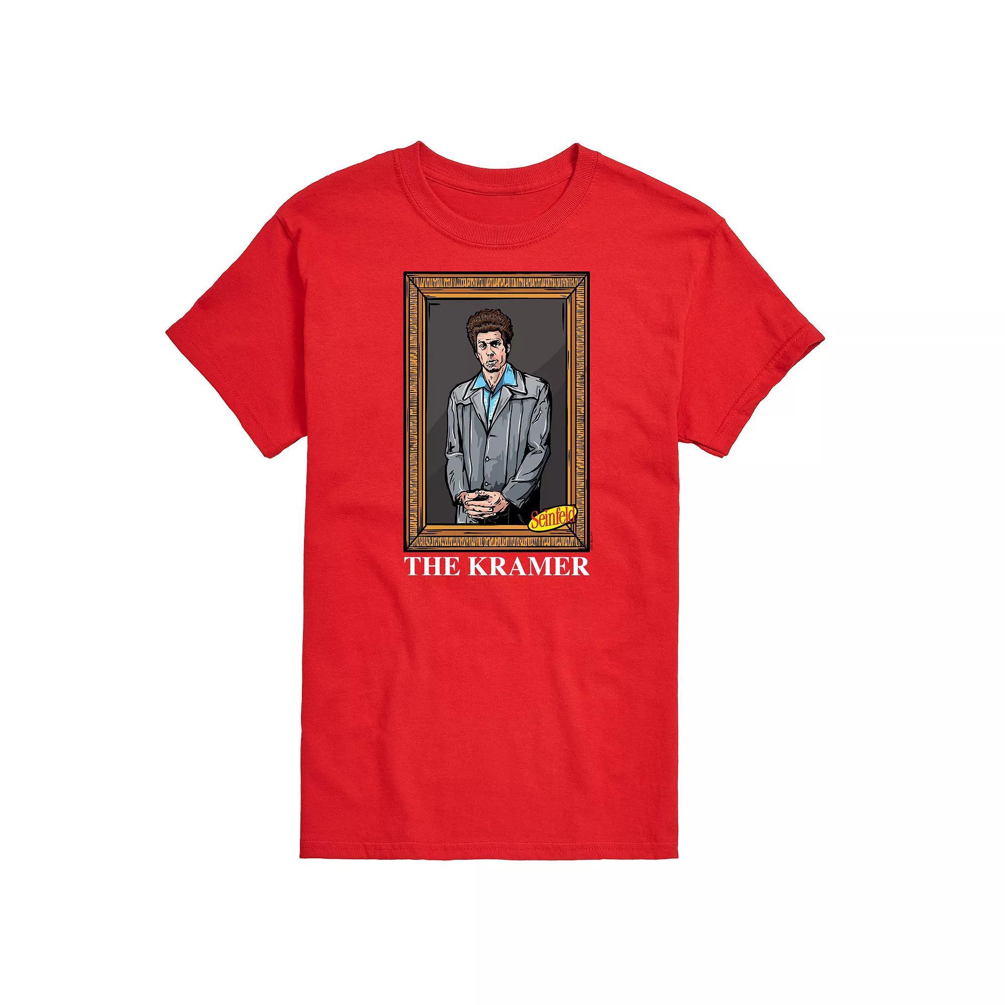 Mens Seinfeld The Kramer Tee Blue Product Image