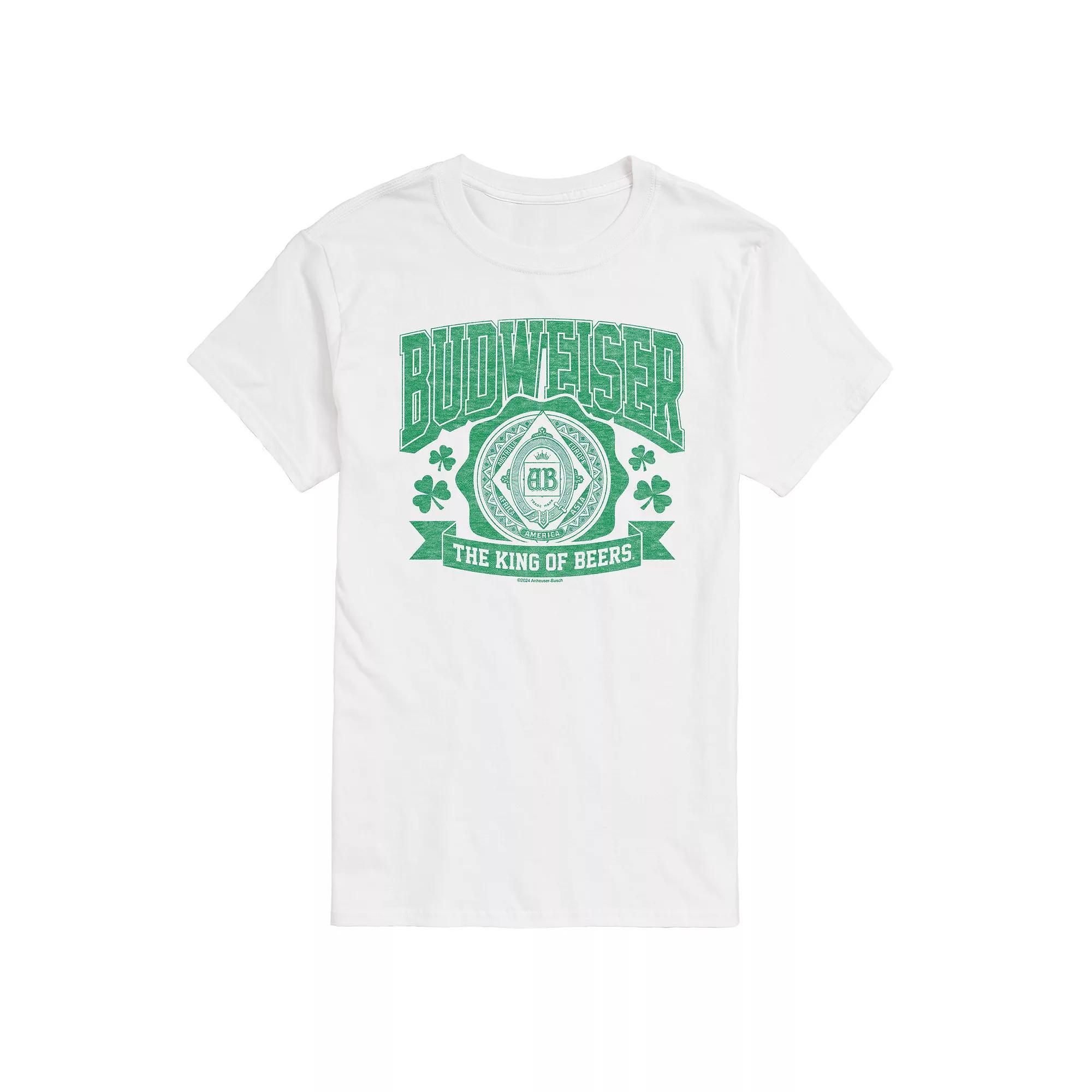 Mens Budweiser St. Patricks Day Graphic Tee Product Image