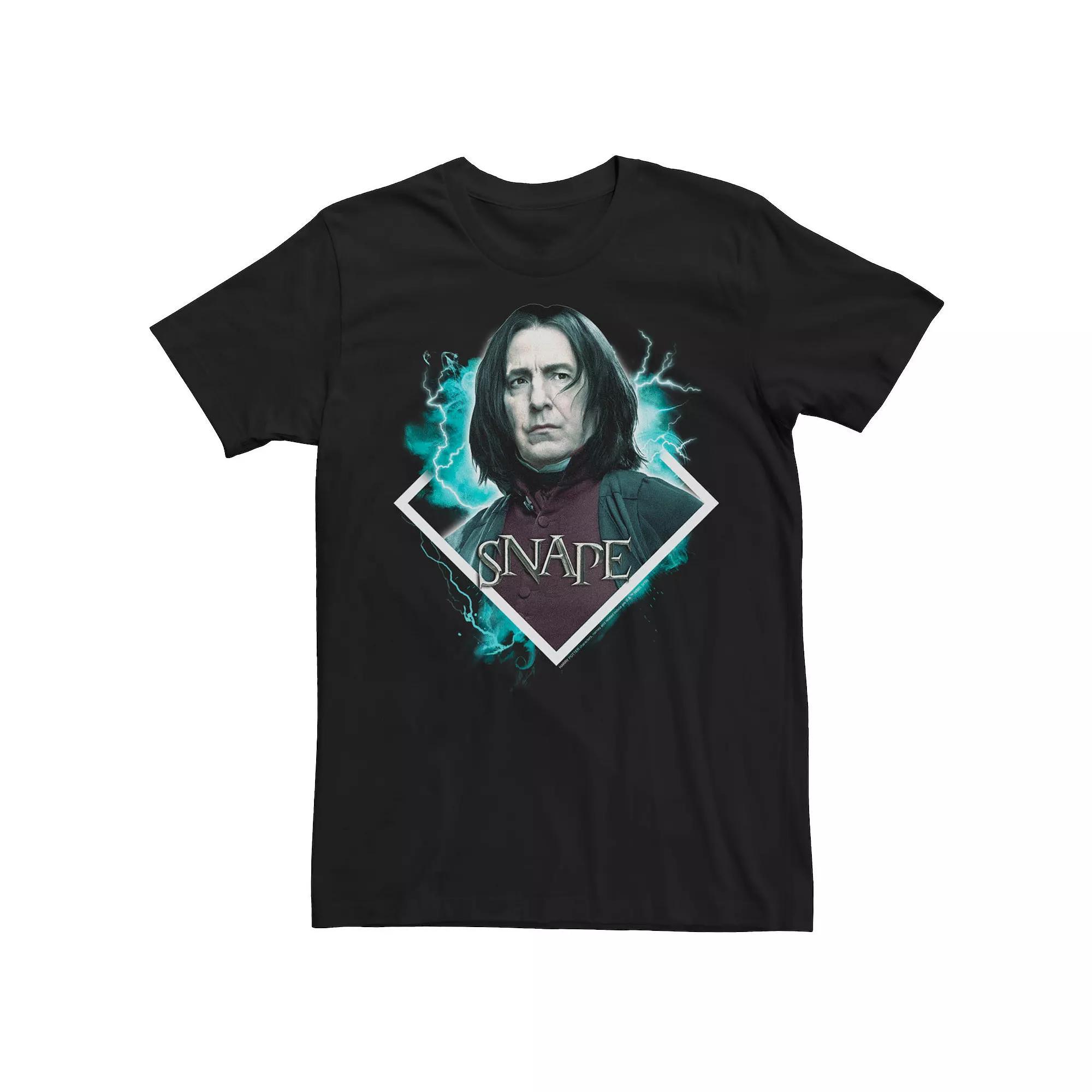 Men's Harry Potter Snape Tee, Size: XL, Black Product Image