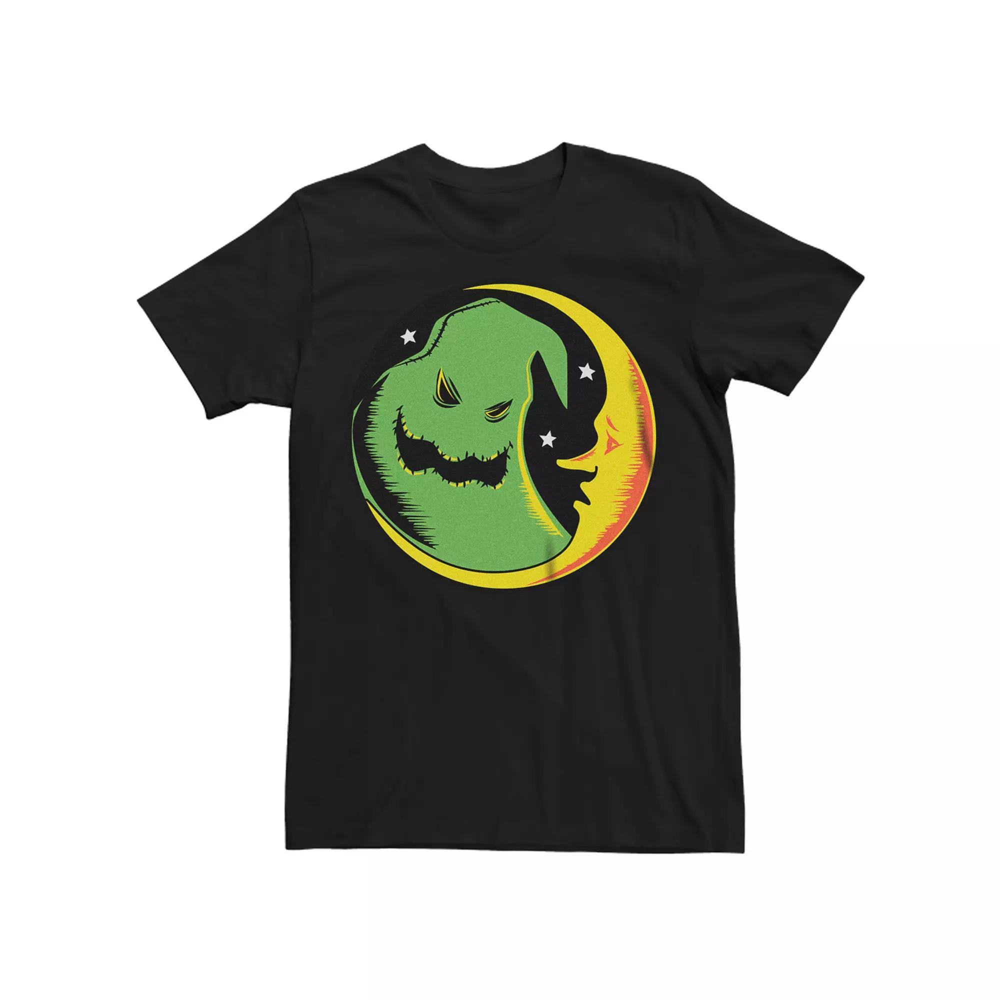 Disney's The Nightmare Before Christmas Oogie Boogie Moon Men's Tee, Size: XXL, Black Product Image