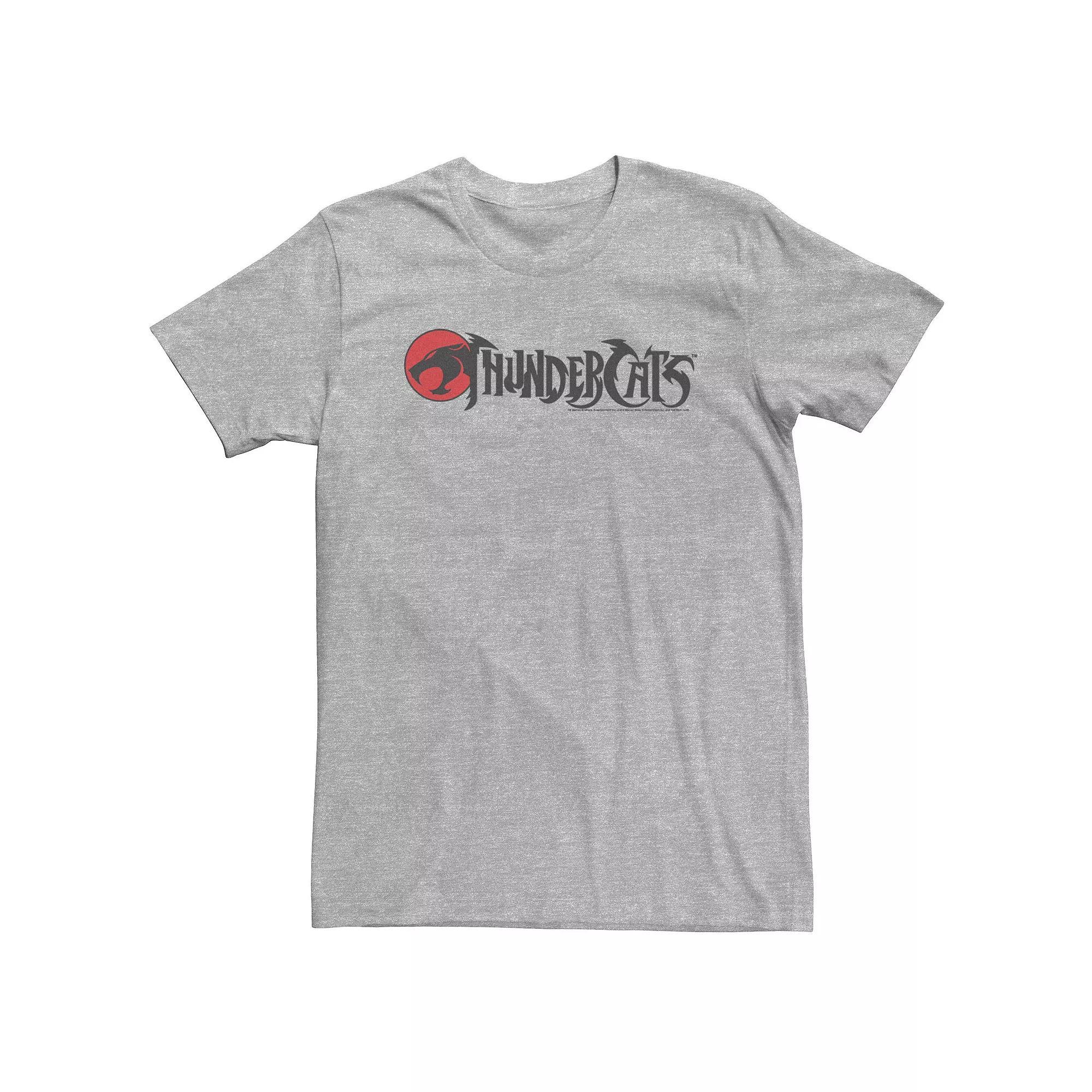 Big & Tall ThunderCats Simple Logo Tee, Men's, Size: Large Tall, Athletic Grey Product Image