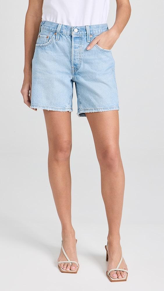 Levi's 501 Mid Thigh Shorts | Shopbop Product Image