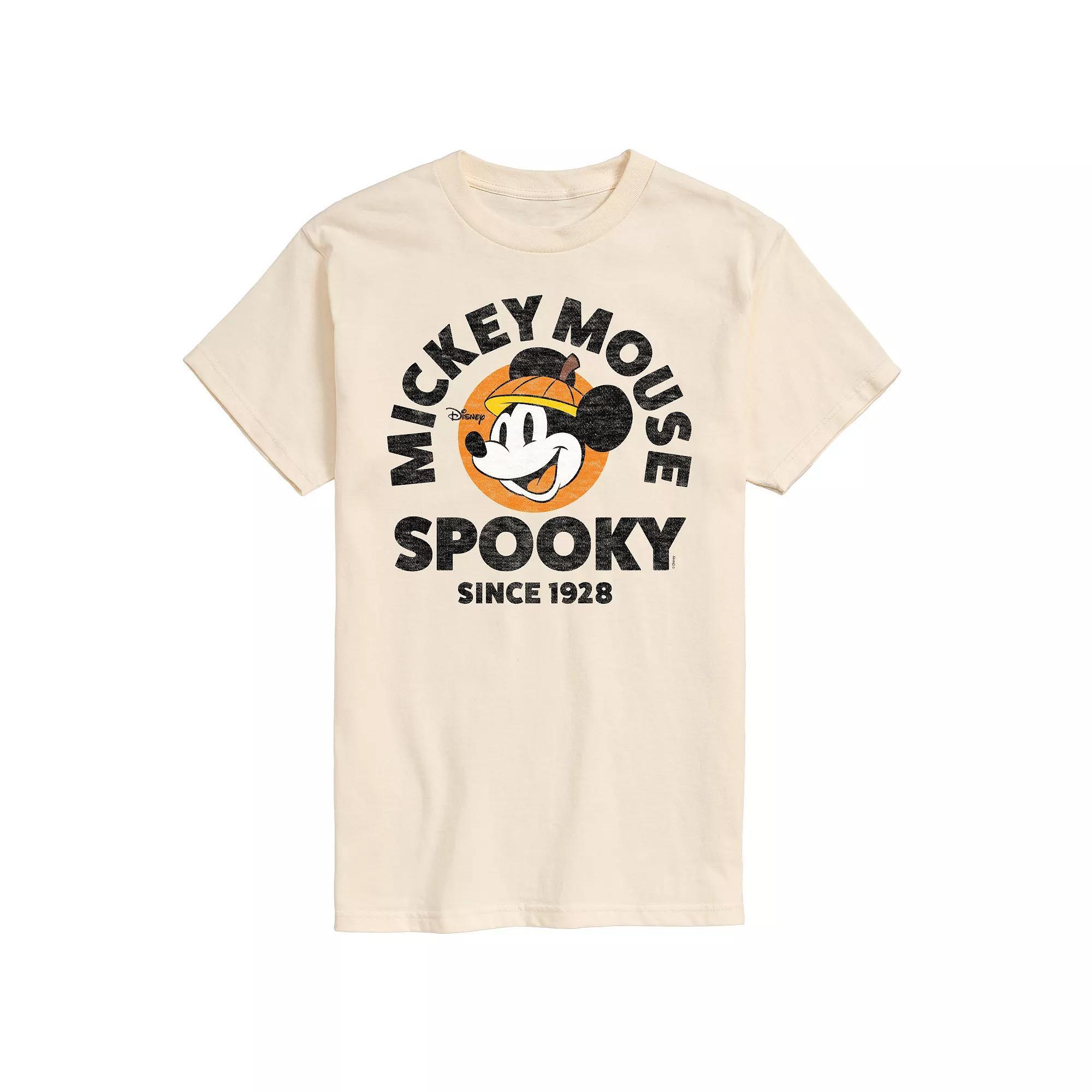 Disneys Mickey Mouse Mens Spooky Since 1928 Graphic Tee Product Image