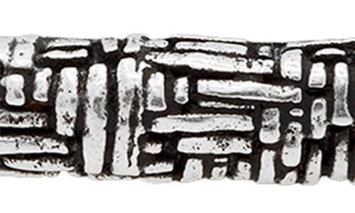 Mens Artisan Woven Texture Cuff Bracelet Product Image