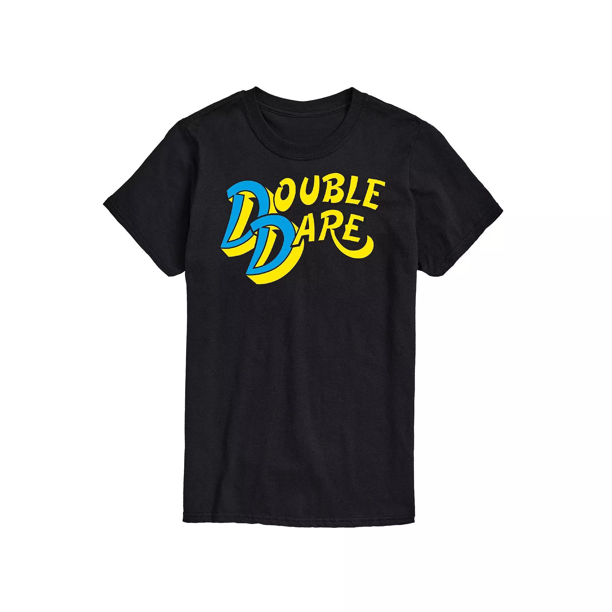 Big & Tall Double Dare I Dare You Graphic Tee, Mens Product Image