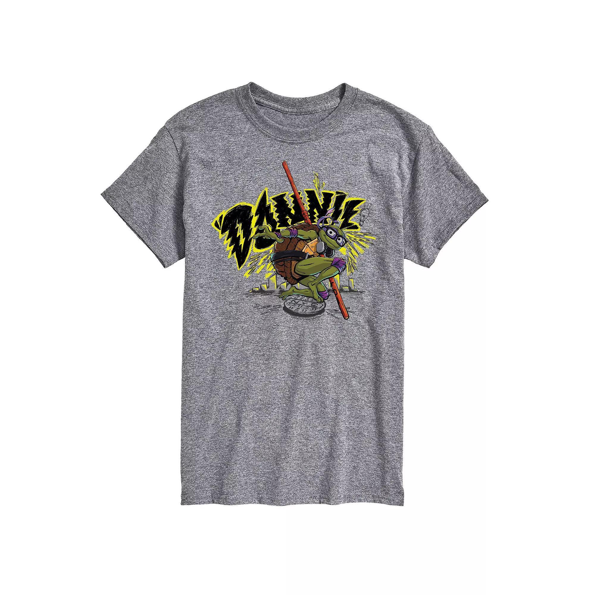 Mens Teenage Mutant Ninja Turtles Mutant Mayhem Don Tee Product Image
